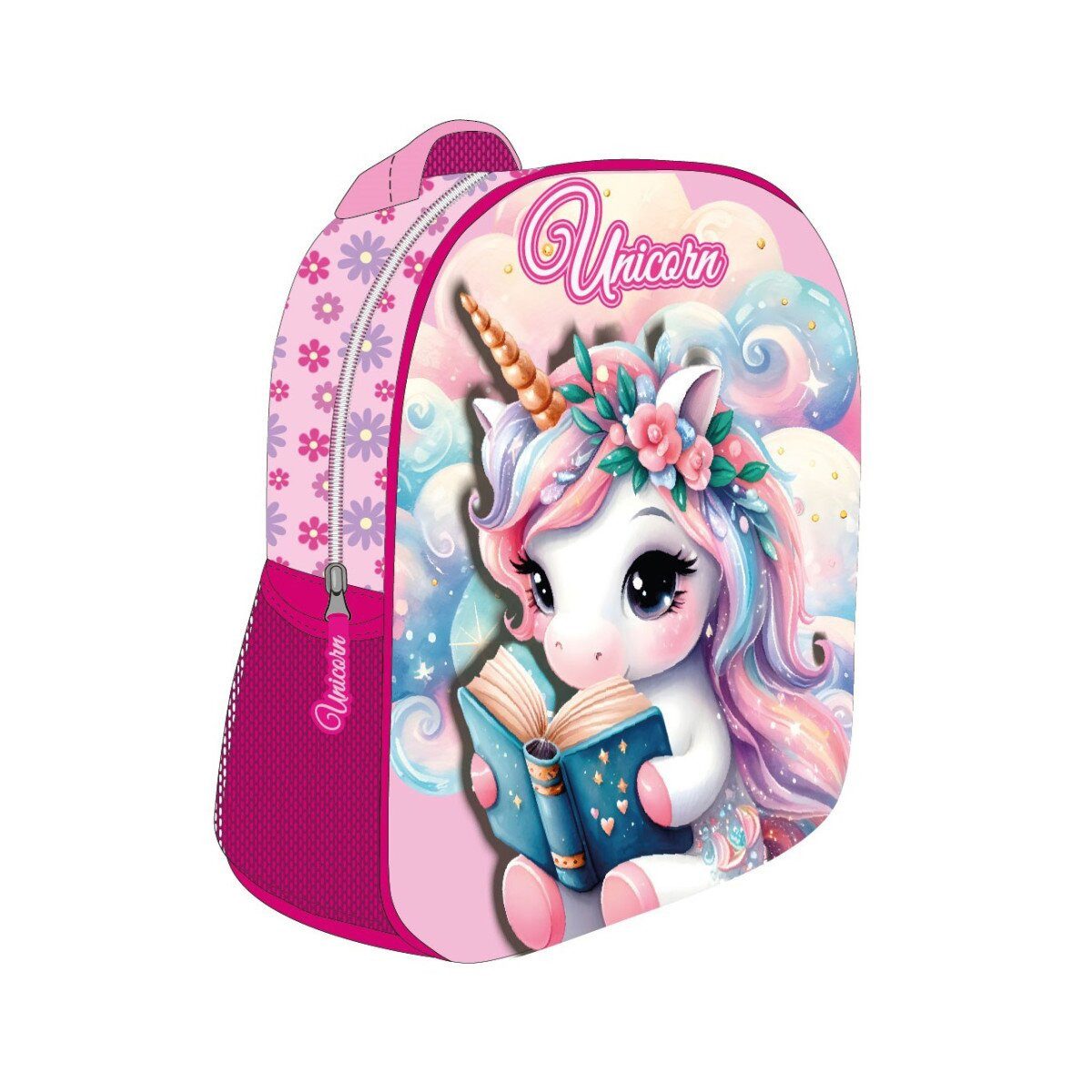 einhorn Kinderrucksack Einhorn 3D Rucksack Kinder – Clouds Deluxe Tasche 30cm (1-tlg)