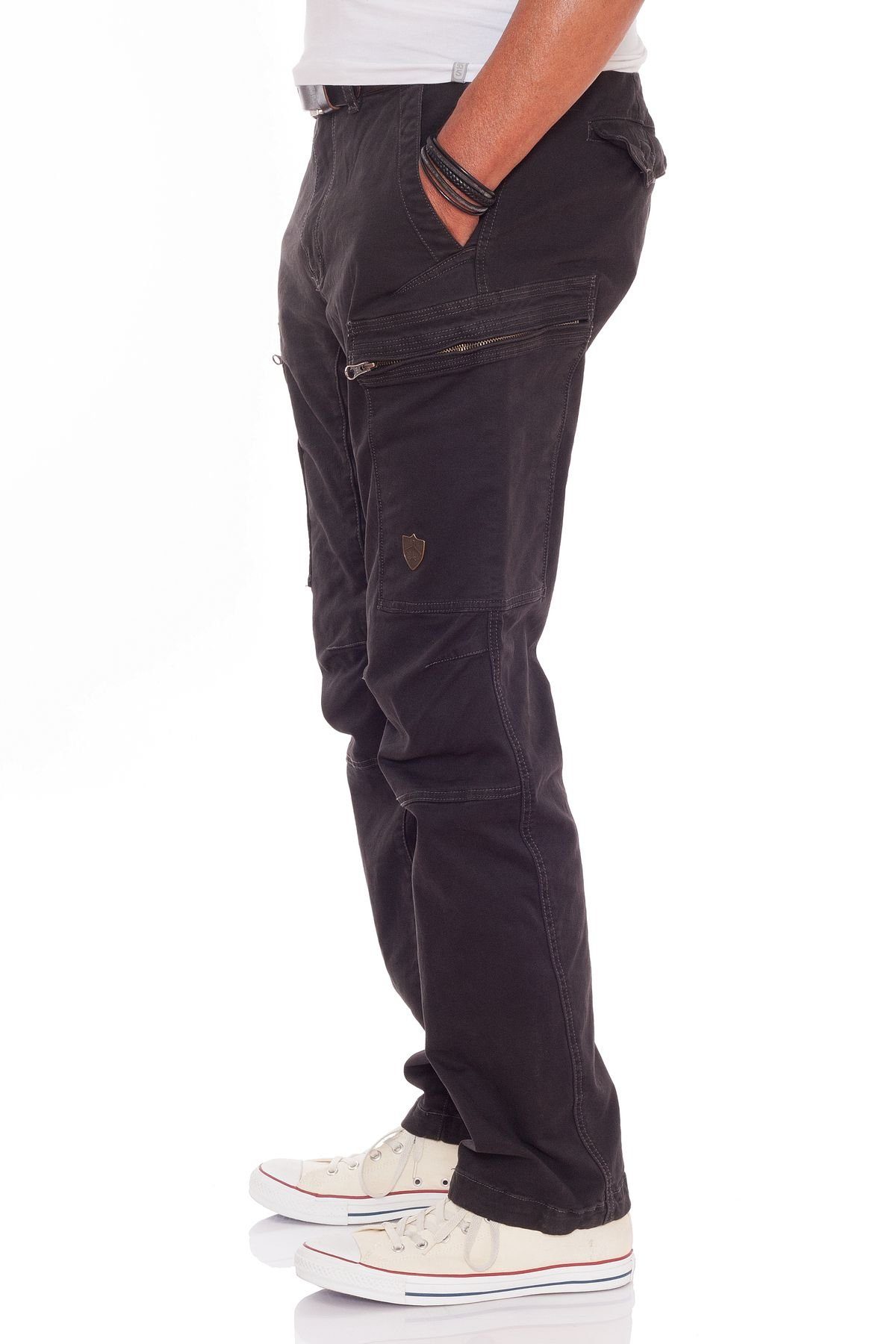 Jet Lag Cargohose schlank geschnitten mit günstig online kaufen