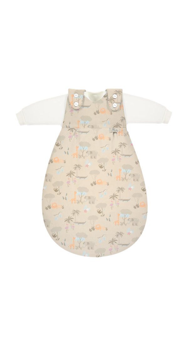 Alvi® Babyschlafsack Baby-Mäxchen 3-teilig Baumwolle (3 tlg., 1x Außensack, 2x Innensack), TOG Wert: 2.5