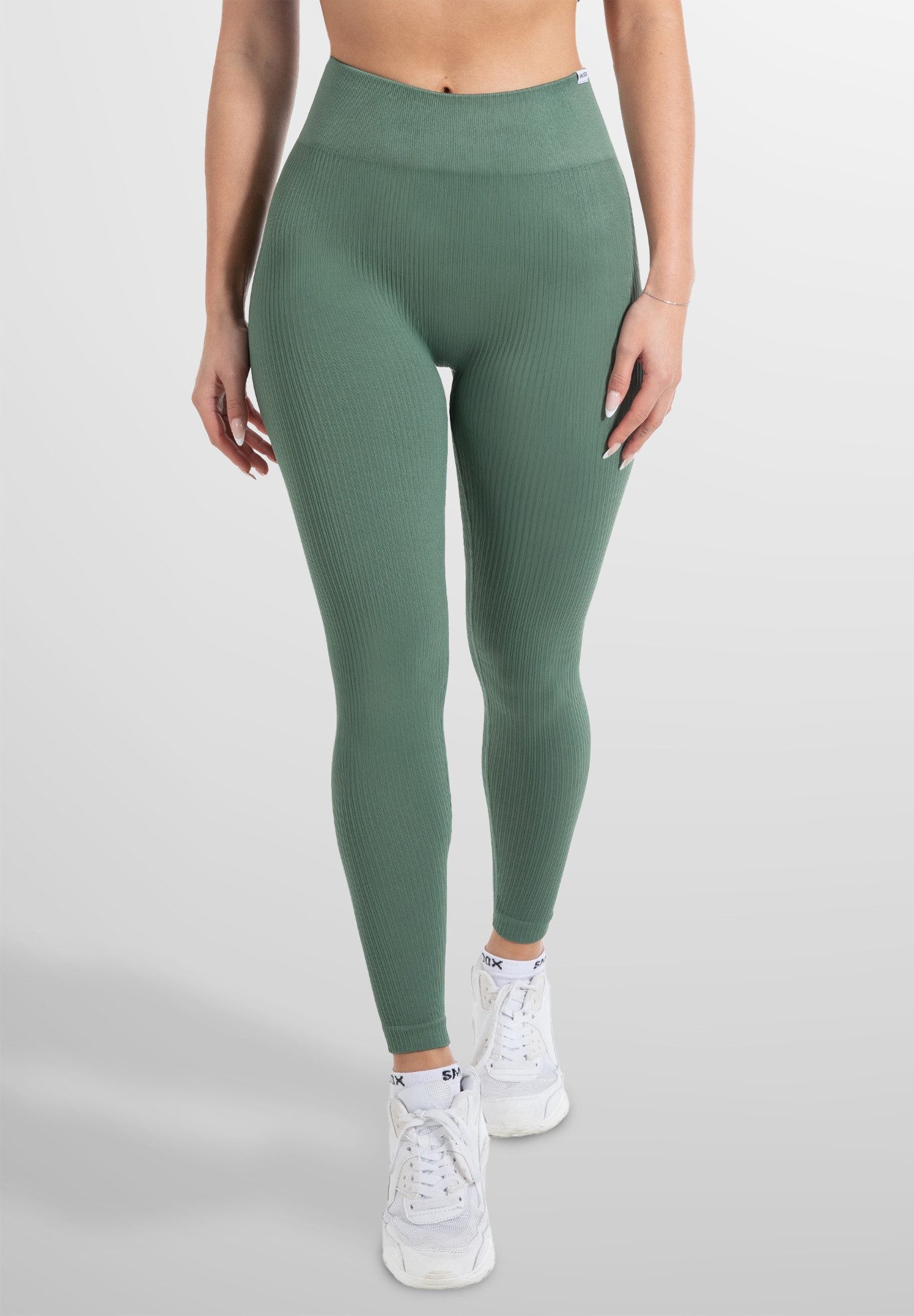 Smilodox Leggings Amaze Ripp, Blickdichte Sporthose günstig online kaufen