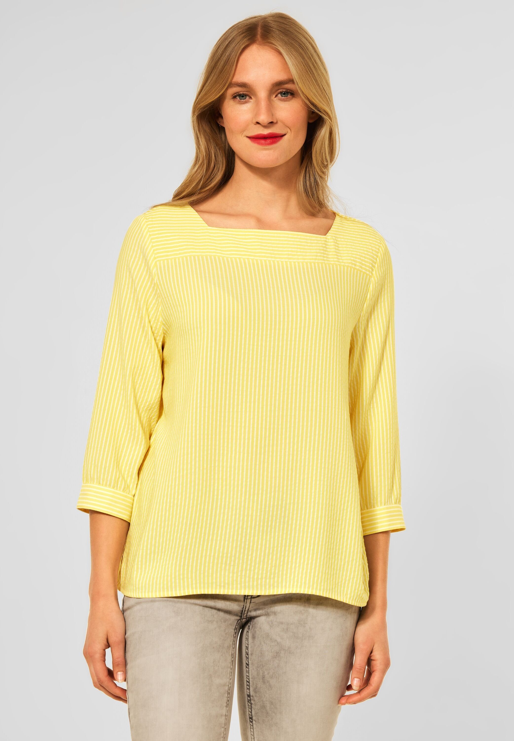 STREET ONE Blusenshirt »gelb« (1-tlg) online kaufen | OTTO