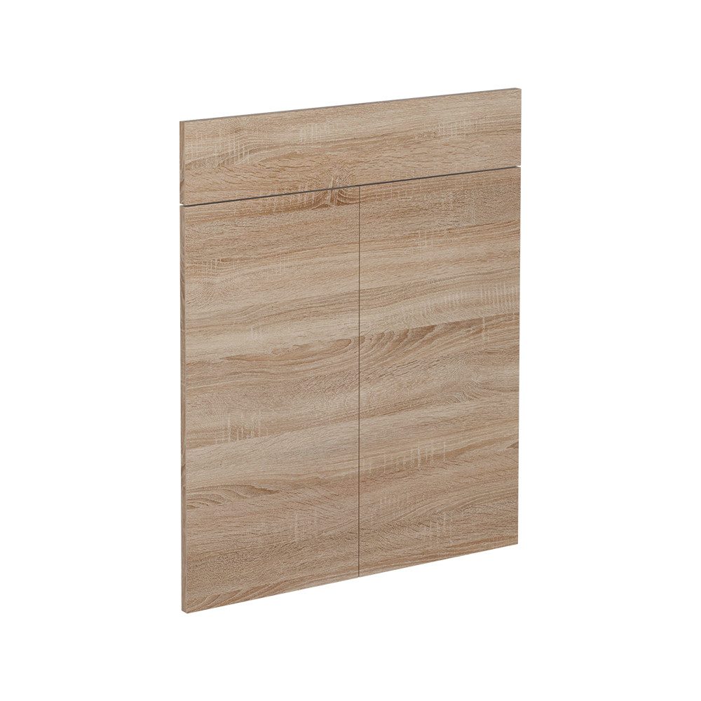 Vicco Unterschrank R-Line, Sonoma, 59.6 x 70.8 cm Möbelfront für den Schubunterschrank (1-St)