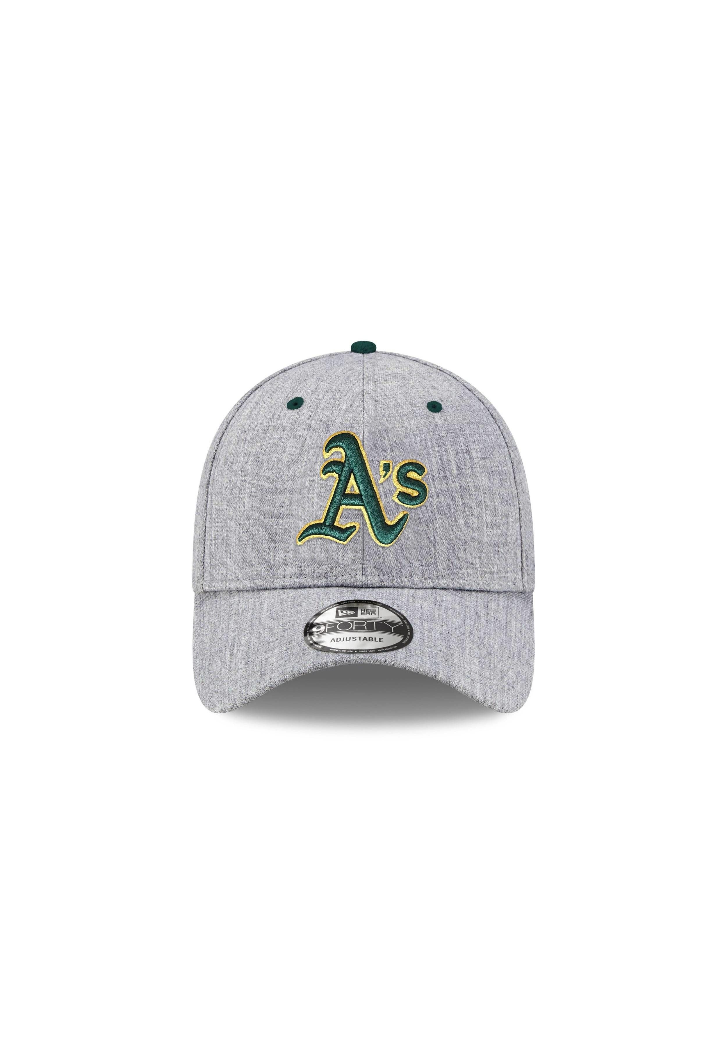 New Era Baseball Cap Oakland Athletics Gray Heather 9Forty Cap New Era Grau (1-St)