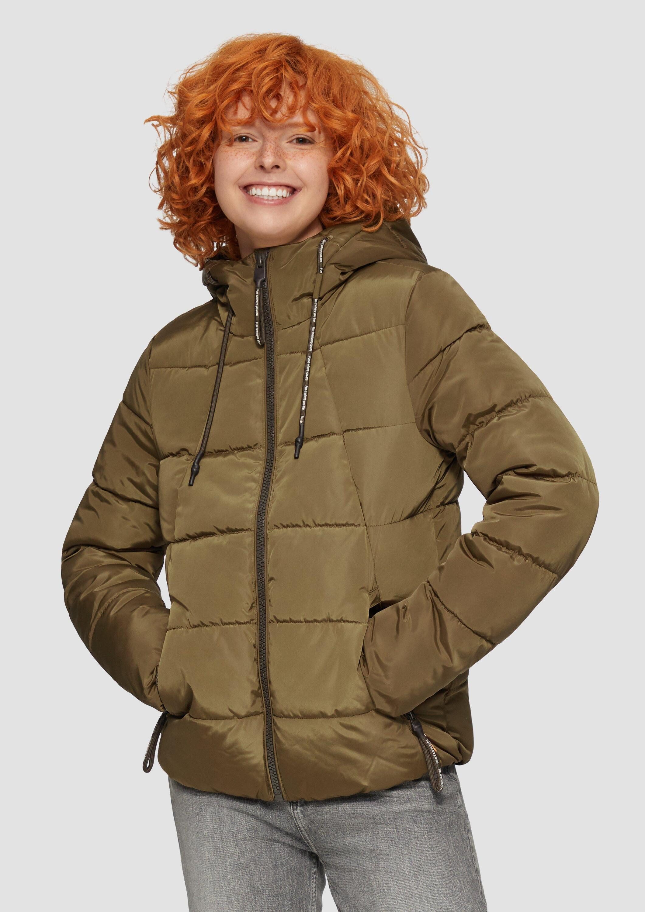 QS Winterjacke Outdoor-Jacke Wattierte Steppjacke mit günstig online kaufen