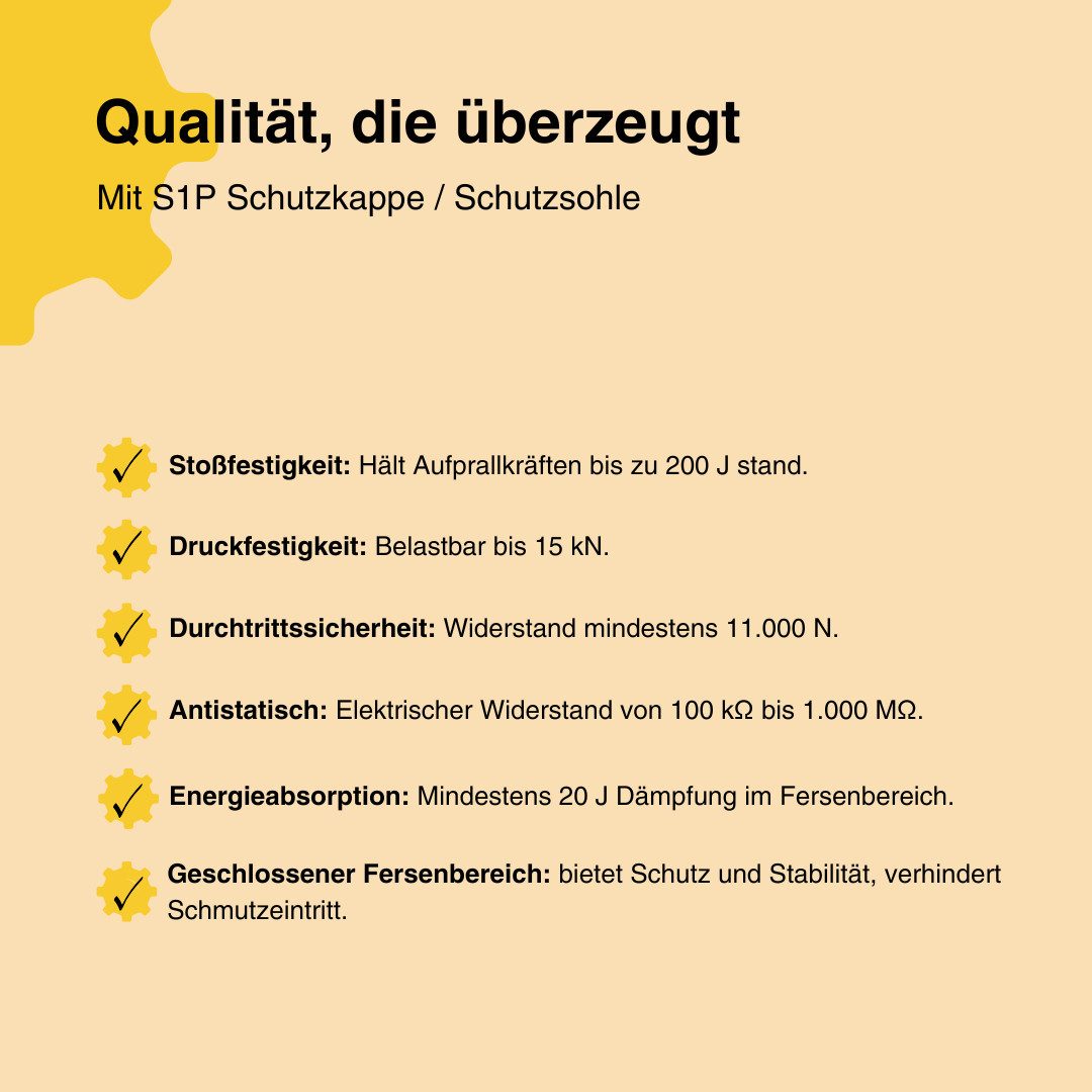 Workpower S1P Topeka Sicherheitsschuh mit metallfreiem Durchtrittsschutz