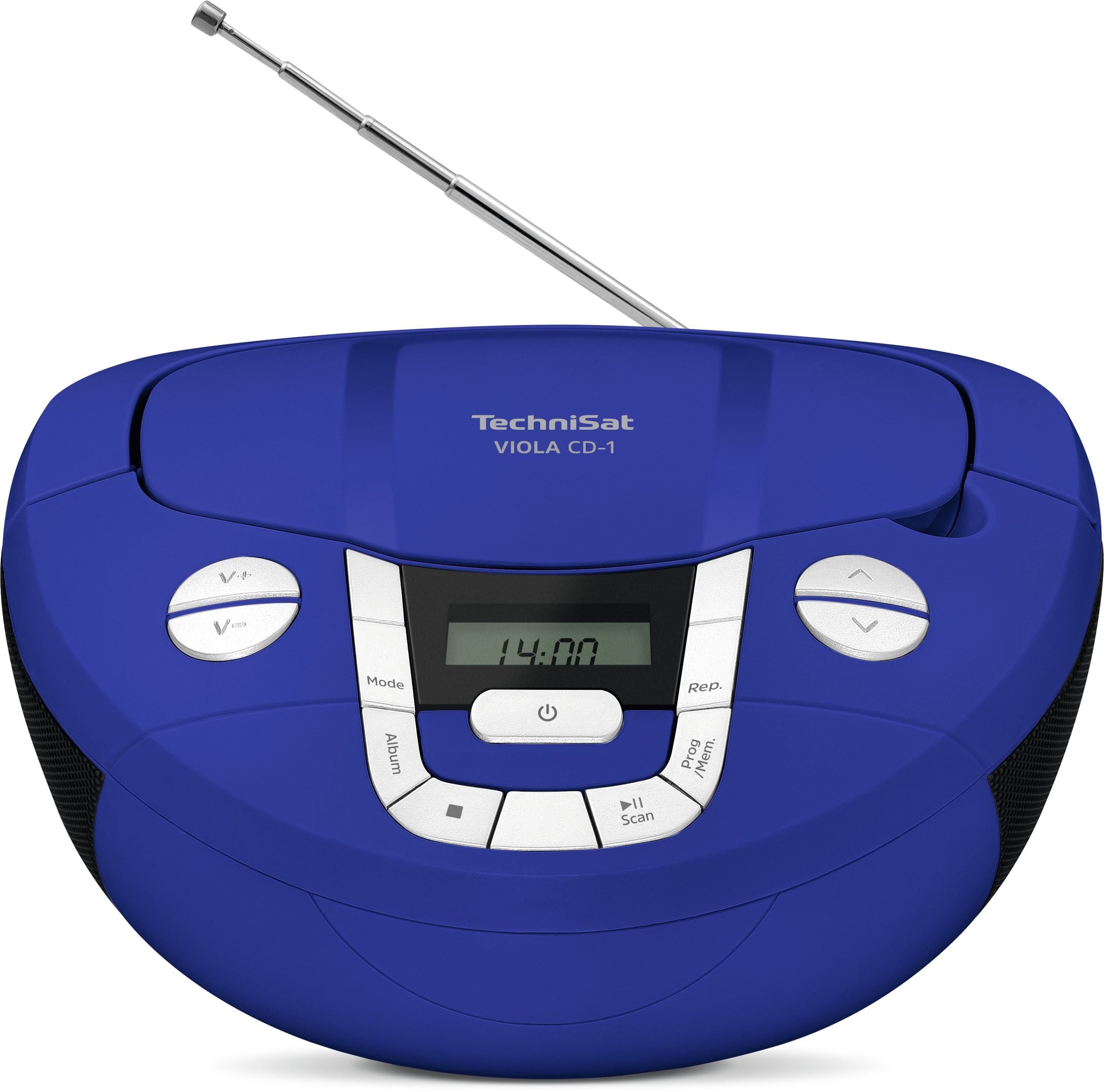 TechniSat VIOLA CD-1 UKW-Radio (FM-Tuner mit RDS, 2 W)