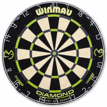 Winmau Dartscheibe »Dartboard MvG Diamond Edition, 3014«, dreieckige Draht MvG Diamond Plus ist für das moderne Spiel auf höchstem Niveau ausgelegt