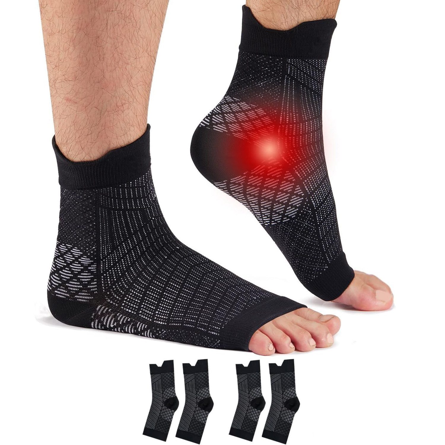Kompressionsstrümpfe Sprunggelenkbandage Orthopädische Kompressionssocken Sportsocken