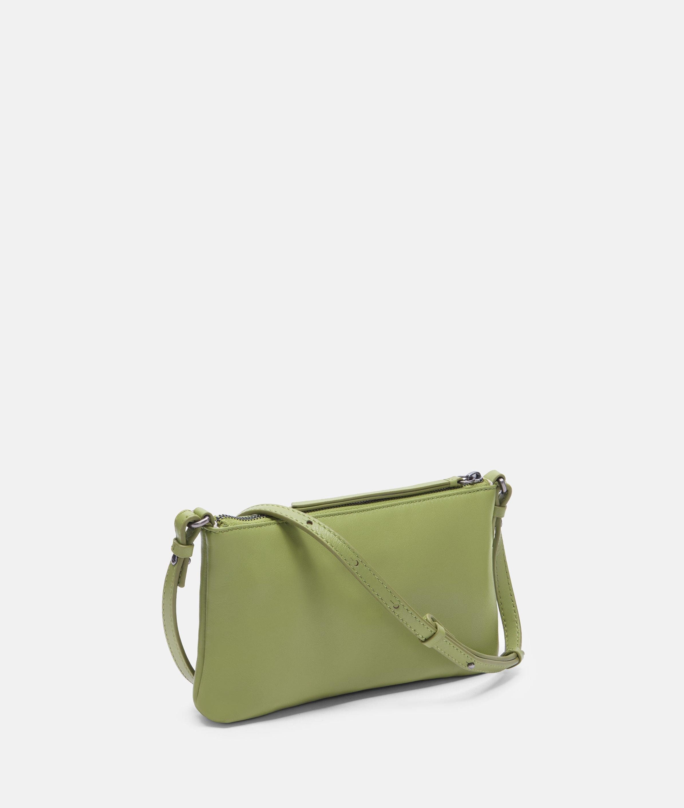 Liebeskind Berlin Umhängetasche Single Zena Crossbody S, Handliche Umhängetasche aus weichem Schafsleder