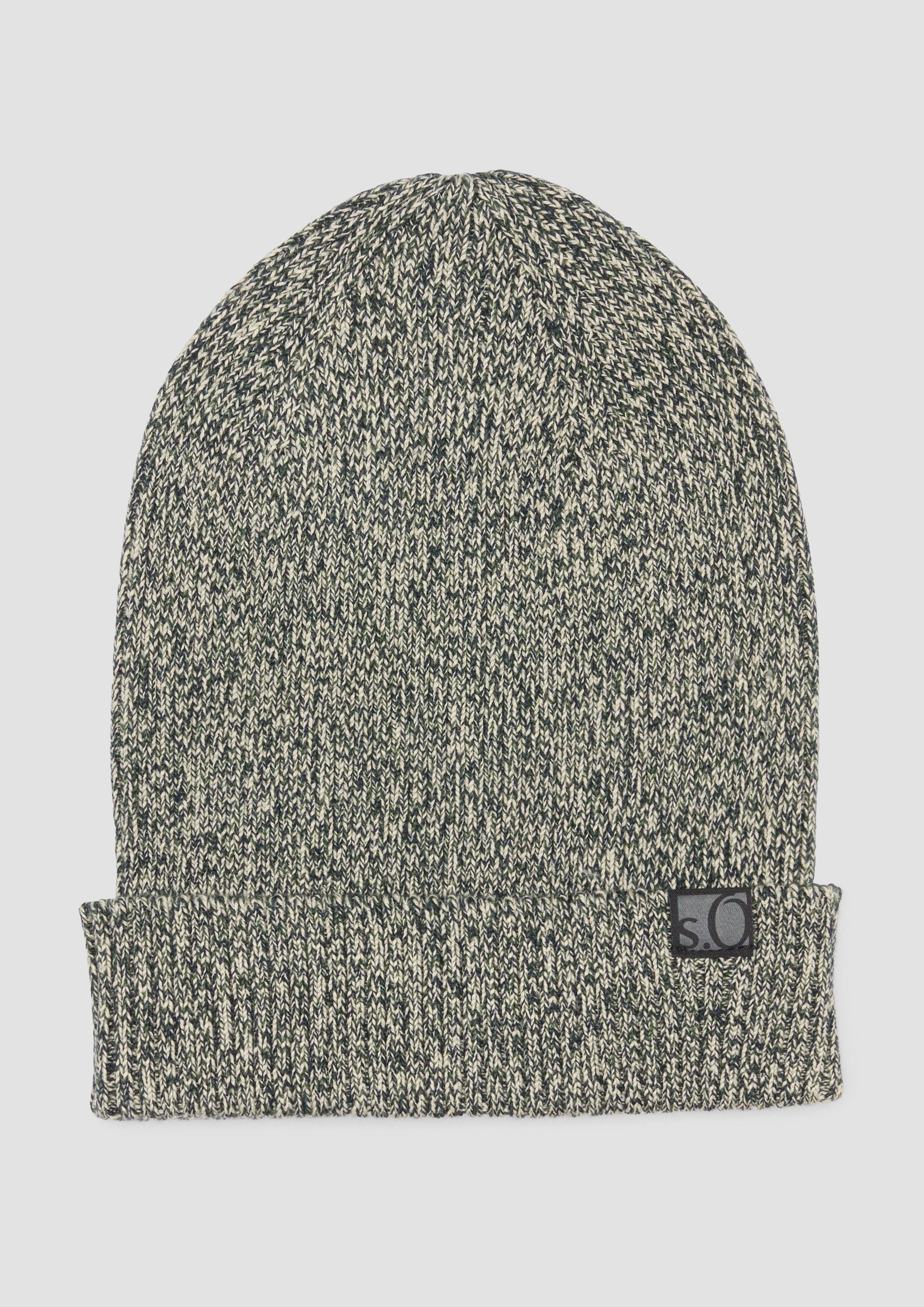 s.Oliver Strickmütze Strickbeanie mit Turn-up-Funktion günstig online kaufen
