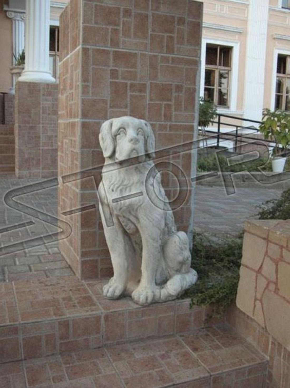 JVmoebel Skulptur Garten Dekoration Skulpturen Hund Figur Skulptur Statue Designer