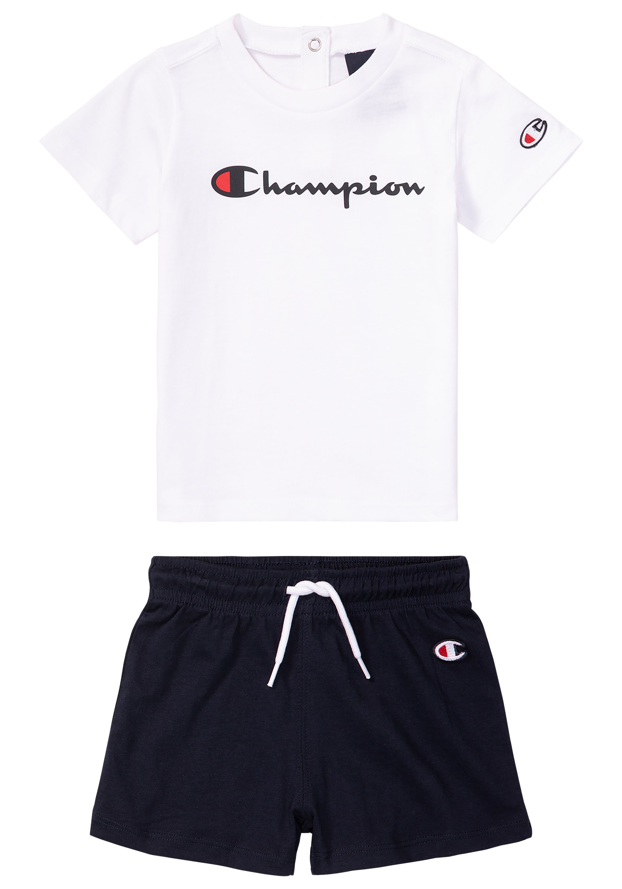 Champion T-Shirt & Shorts Icons Toddler Short Sleeve Set (2)