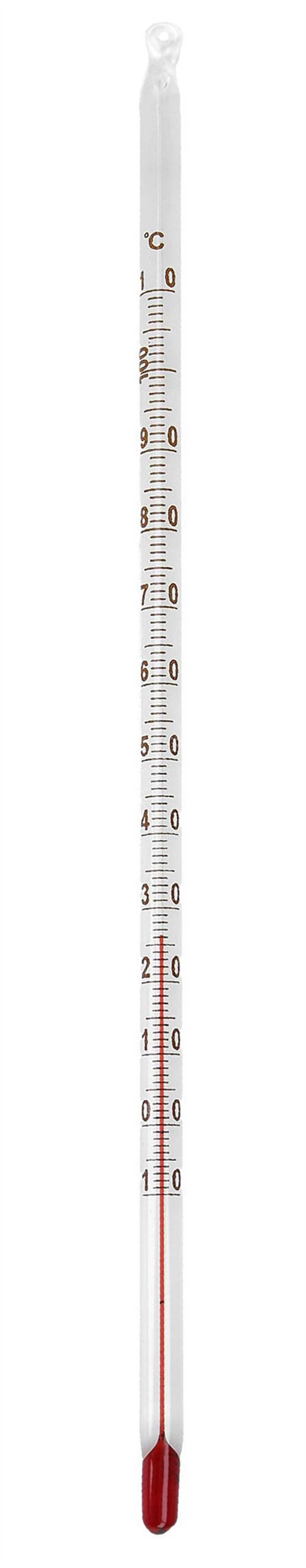 Lantelme Kochthermometer 24cm Teethermometer Glas Tee Teewasser Teekanne Thermometer, 1-tlg., Wasserthermometer Teewasserkontrolle für den Teegenuß