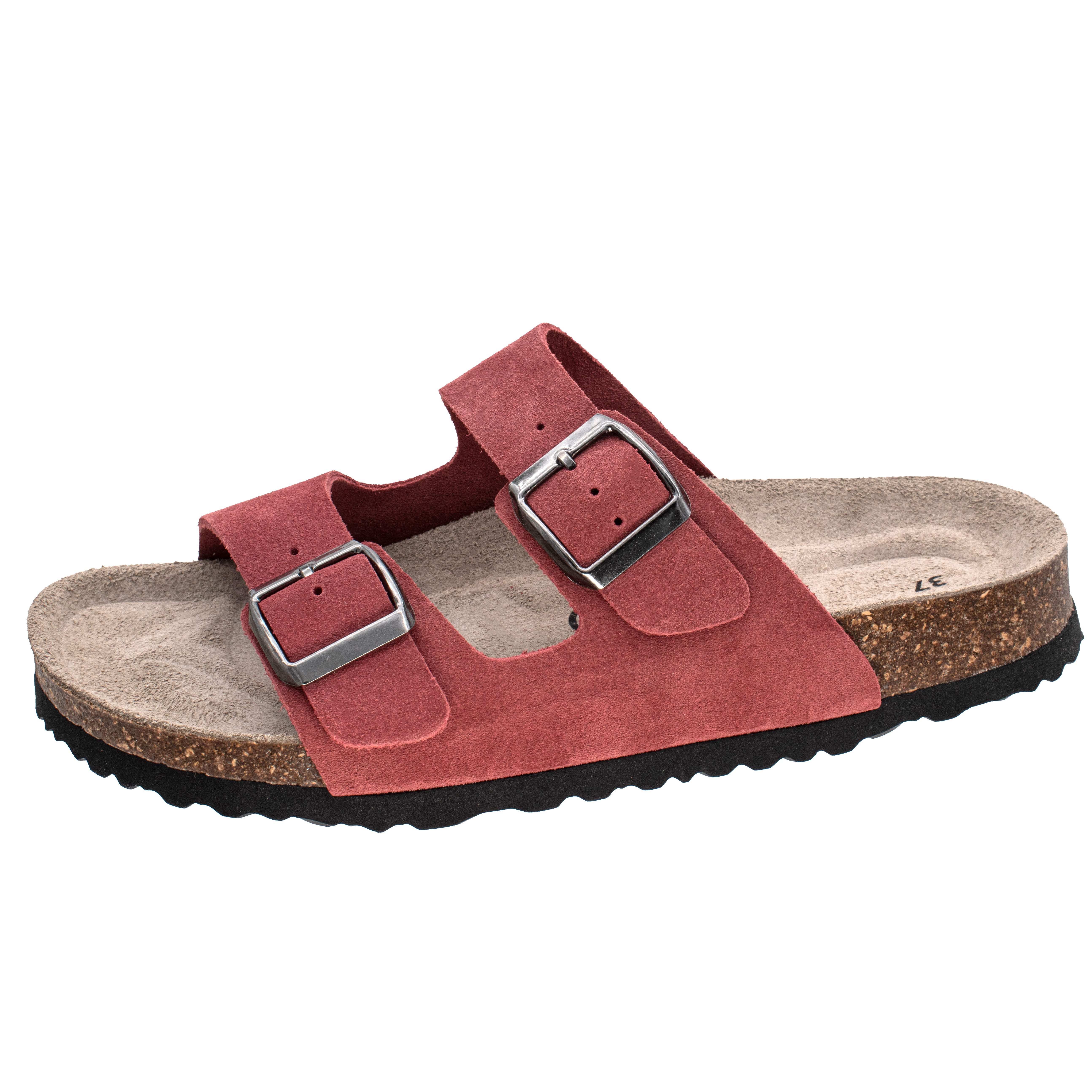 Fischer-Markenschuh Mirabel Pantolette aus Veloursleder, mit verstellbaren günstig online kaufen