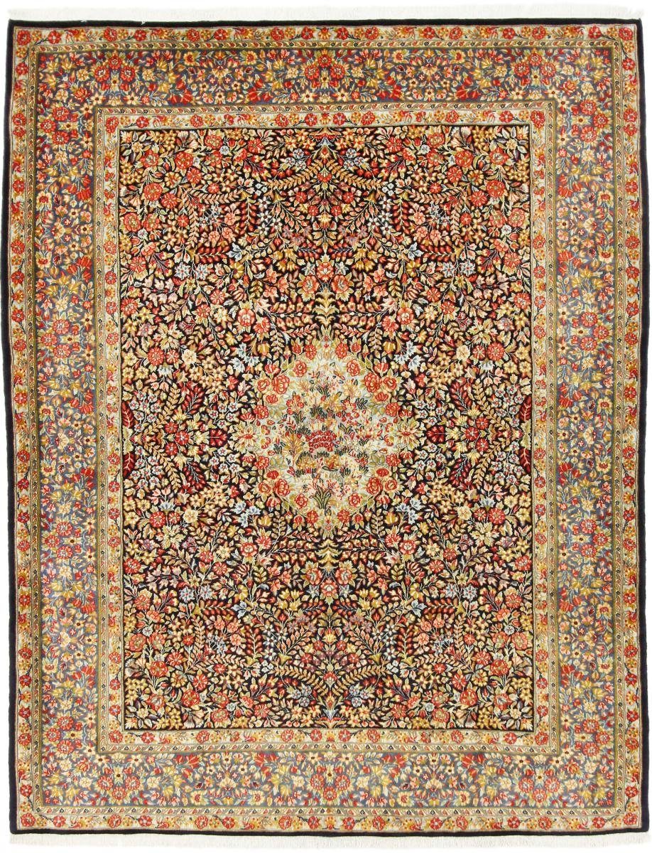 Orientteppich Kerman Rafsanjan 174x225 Handgeknüpfter Orientteppich / Perserteppich, Nain Trading, rechteckig, Höhe: 12 mm