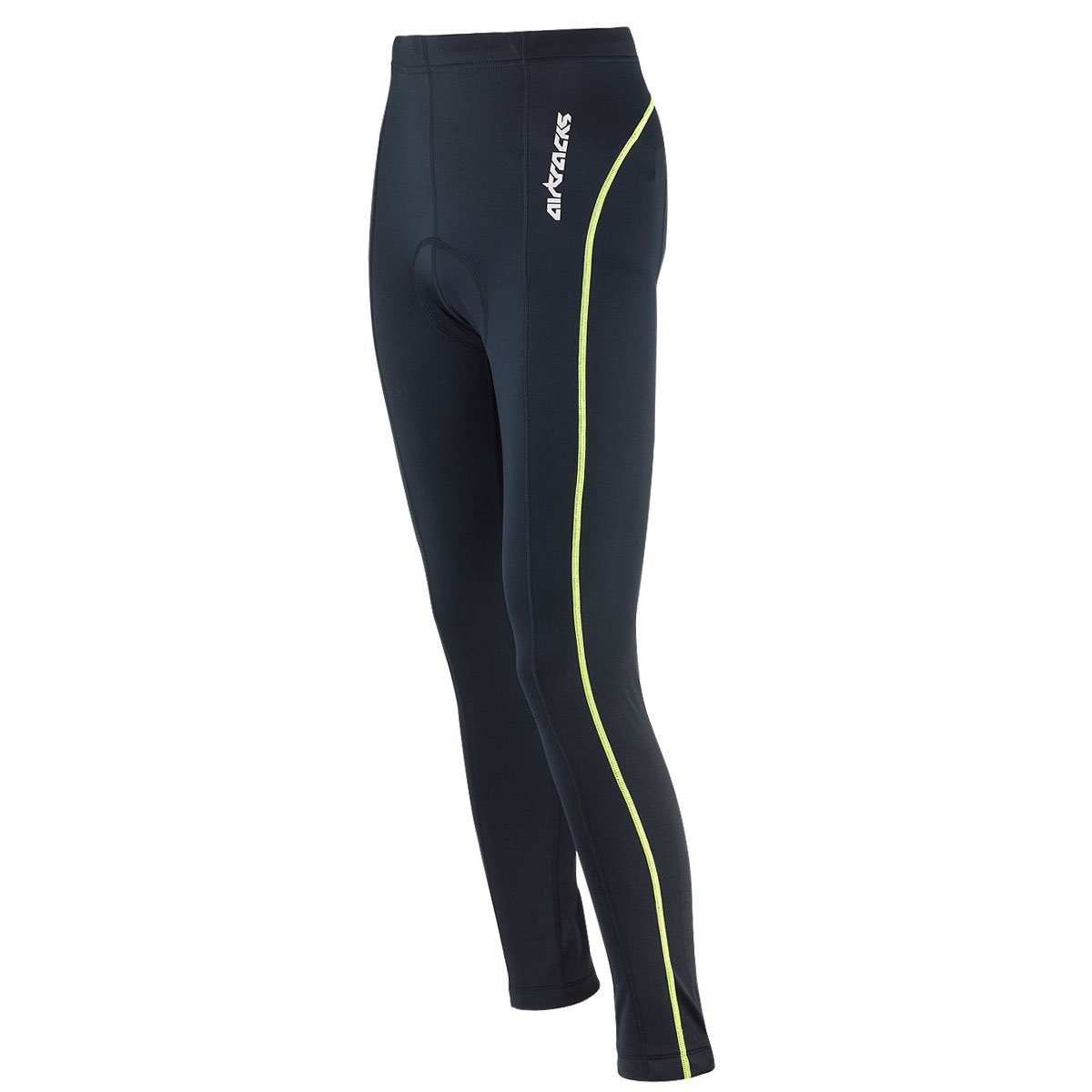 Airtracks Fahrradhose Herren Fahrradhose Lang (Funktions Radhose mit 3D Polster & Quick Dry,Funktion) » S M L XL XXL XXXL «