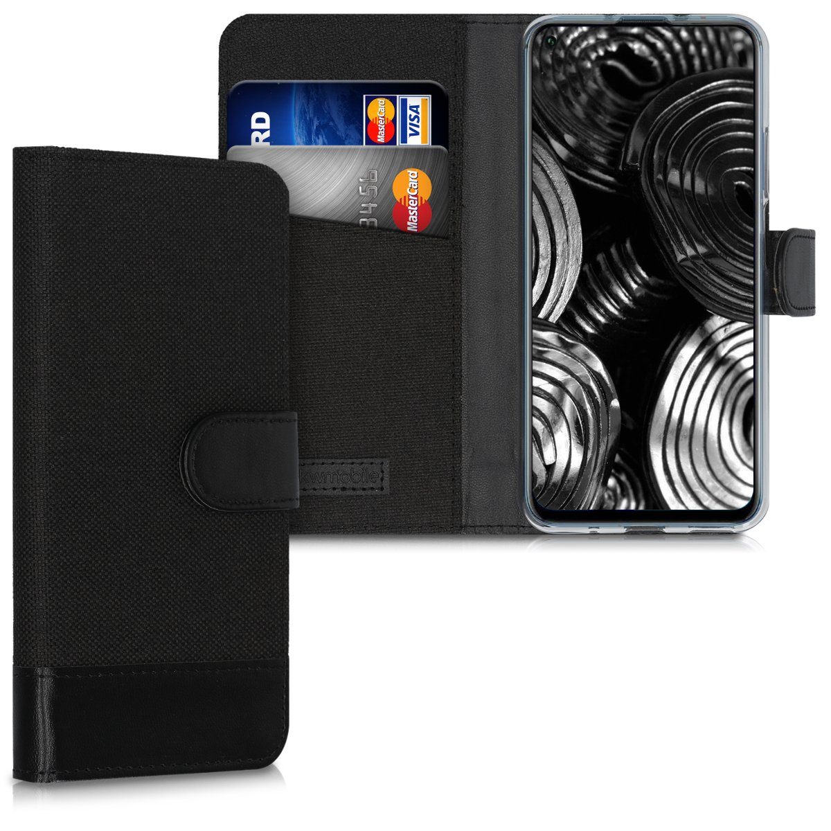 kwmobile Handyhülle, Wallet Case kompatibel mit Huawei Nova 5T Hülle