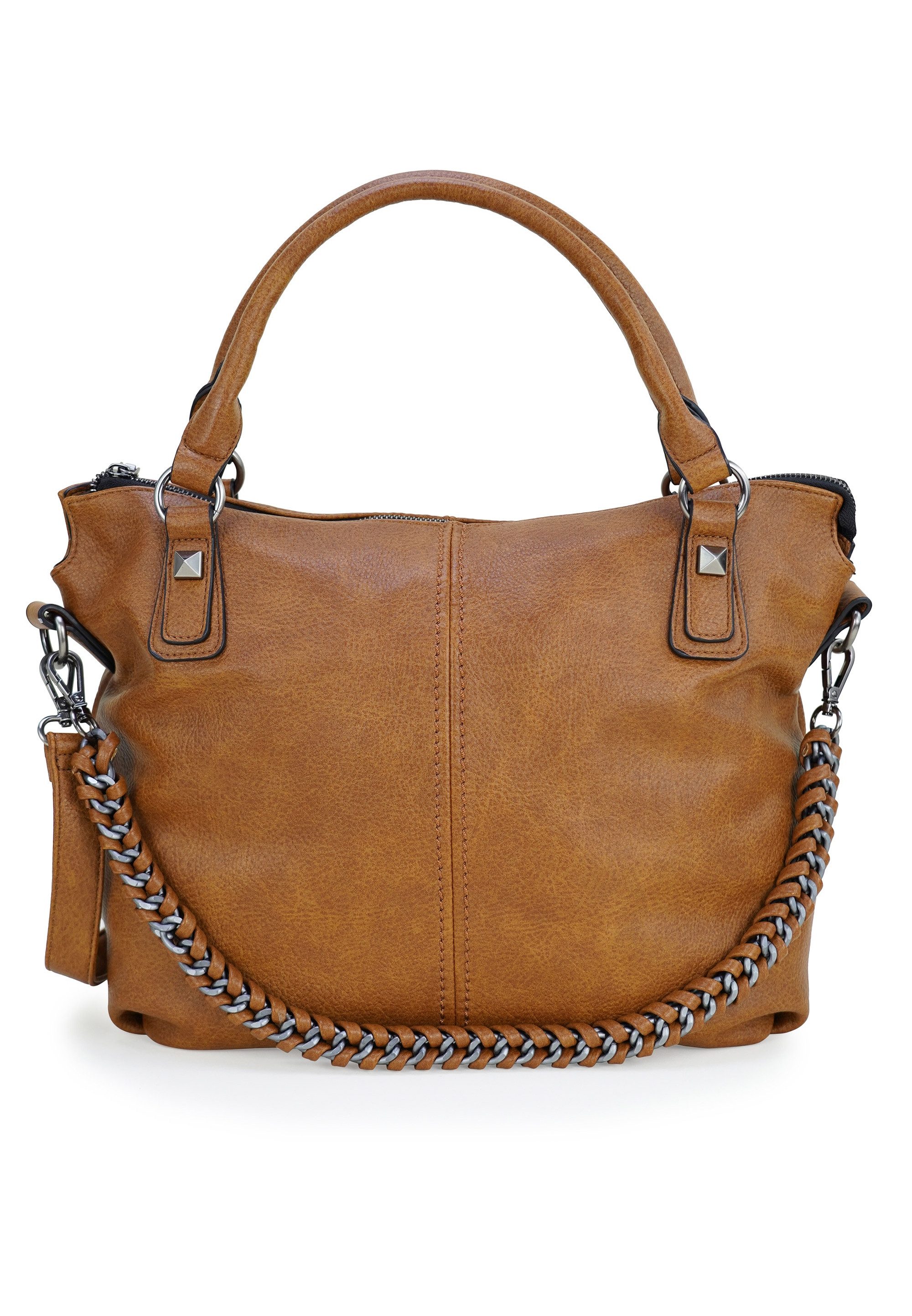 Harpa Schultertasche MAXX, mit dekorativer, geflochtener Kette