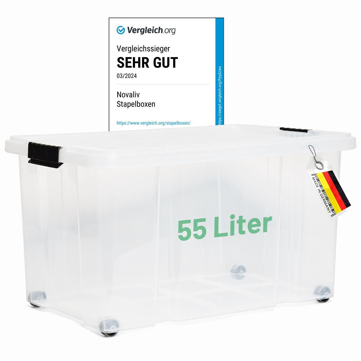 Novaliv Aufbewahrungsbox - (1 St), 1x günstig online kaufen