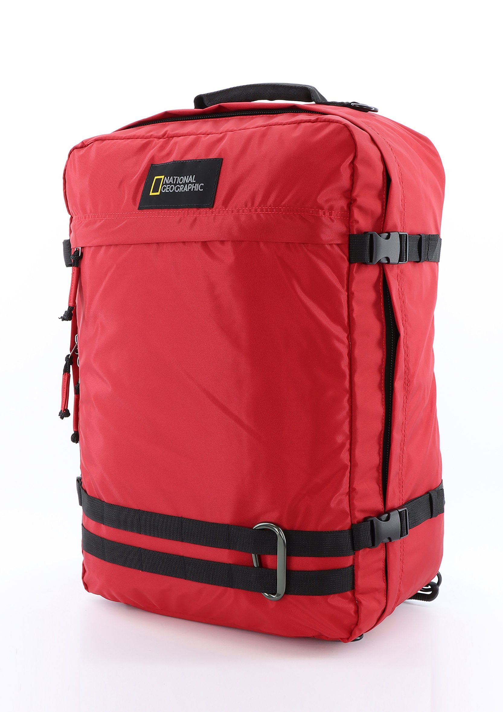 NATIONAL GEOGRAPHIC Cityrucksack Hybrid, mit verstaubaren Trägern
