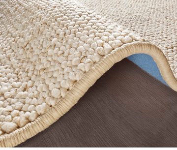 Teppich Woll Optik Teppich Wolly Creme, BT Carpet, rechteckig, Höhe: 1.2 mm