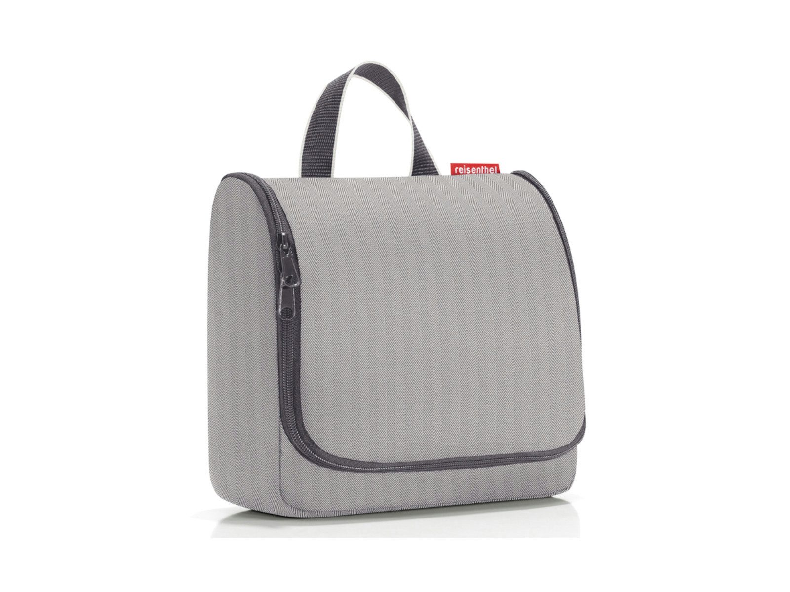 REISENTHEL® Kulturbeutel toiletbag herringbone grey, toiletbag günstig online kaufen
