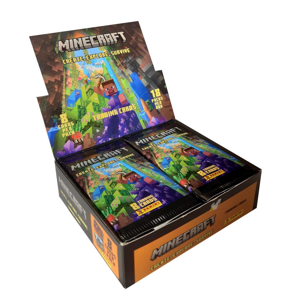 Minecraft Sammelkarte Minecraft - Create Explore Survive S3 Cards - 1 Display (18 Booster)