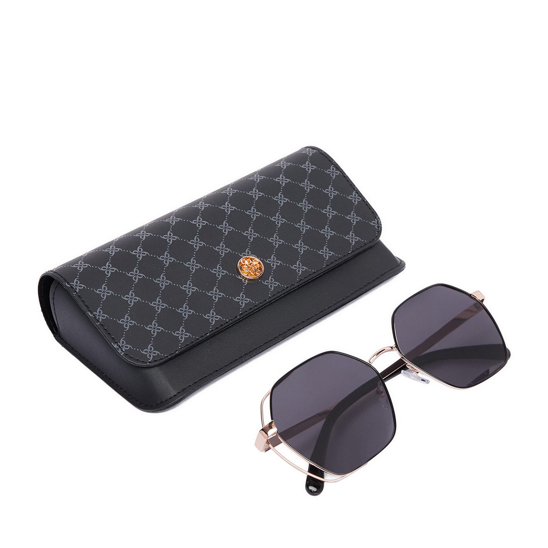 Nine West Sonnenbrille Nine West Damen-Sonnenbrille Schwarz