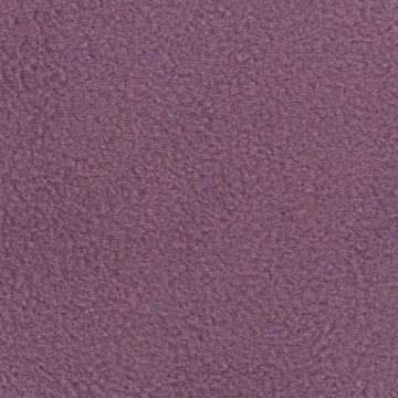 SCHÖNER LEBEN. Stoff Fleece Stoff Anti Pilling uni lavendel lila 1,48m Breite, pflegeleicht