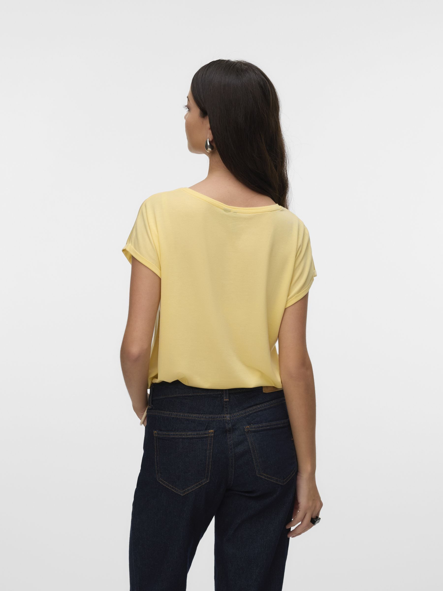 Vero Moda T-Shirt 2er-Pack Einfarbiges Stretch günstig online kaufen