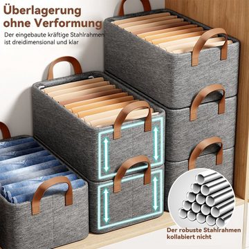 Welikera Aufbewahrungsbox 3-er Schubladen-Aufbewahrungswürfel,Schränken Organizer,47x30x20cm (3 St)