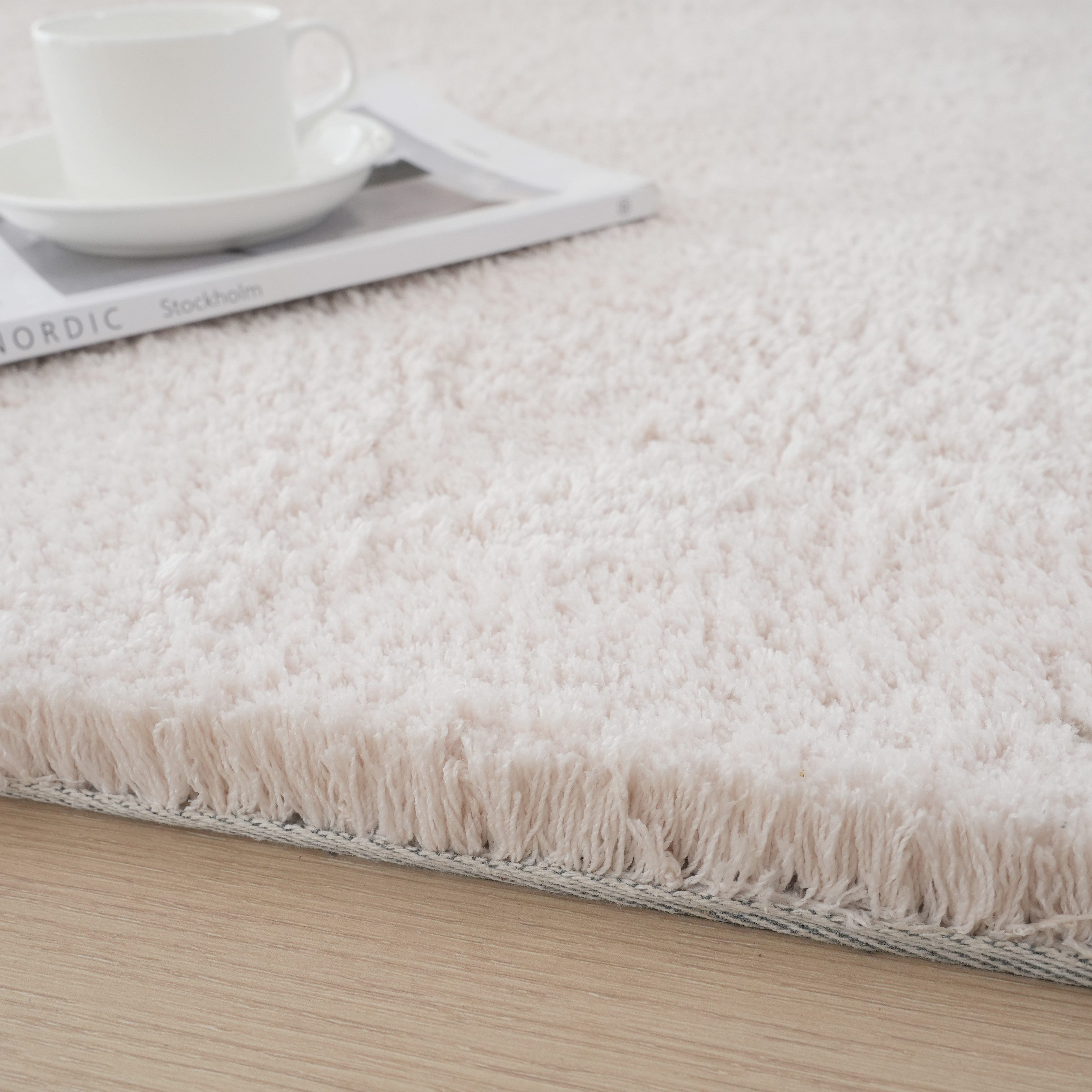 OTTO home Hochflor-Läufer Microfaser Teppich Magong, besonders weich, sehr feiner Flor, rechteckig, Höhe: 25 mm, uni Teppiche, Wohnzimmer, Schlafzimmer, Kinderz – Bild 5 von 5