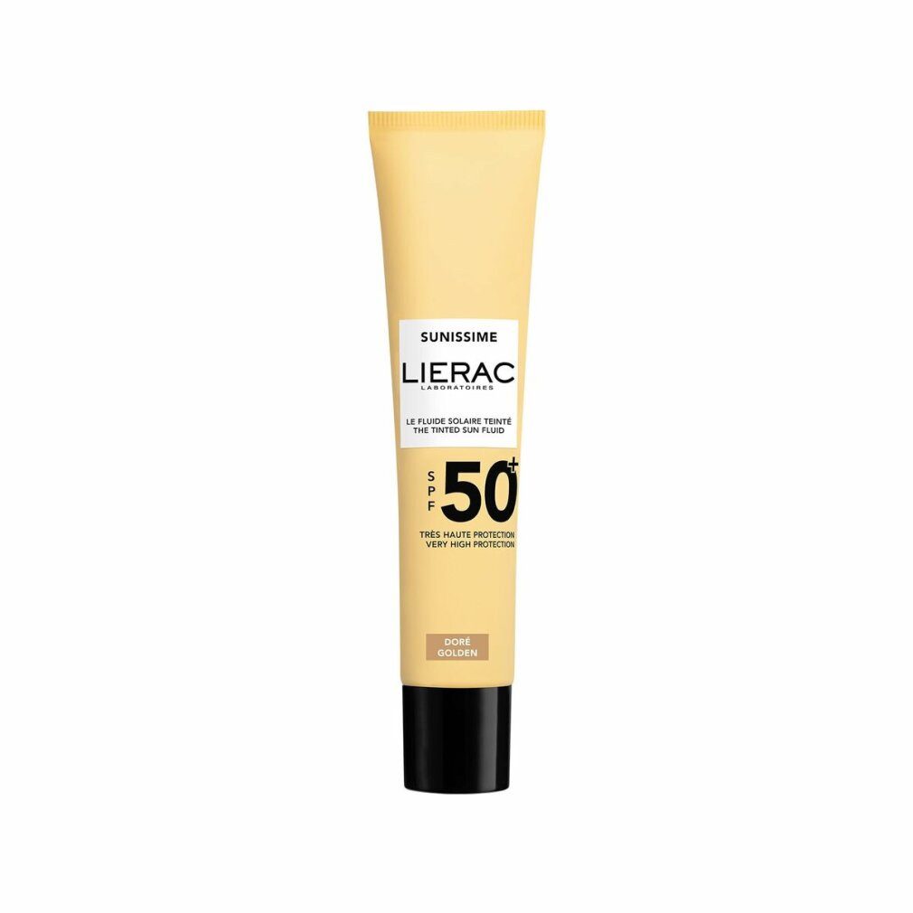 LIERAC Sonnenschutzpflege SUNISSIME getönte Sonnenschutzflüssigkeit SPF50+ #Golden