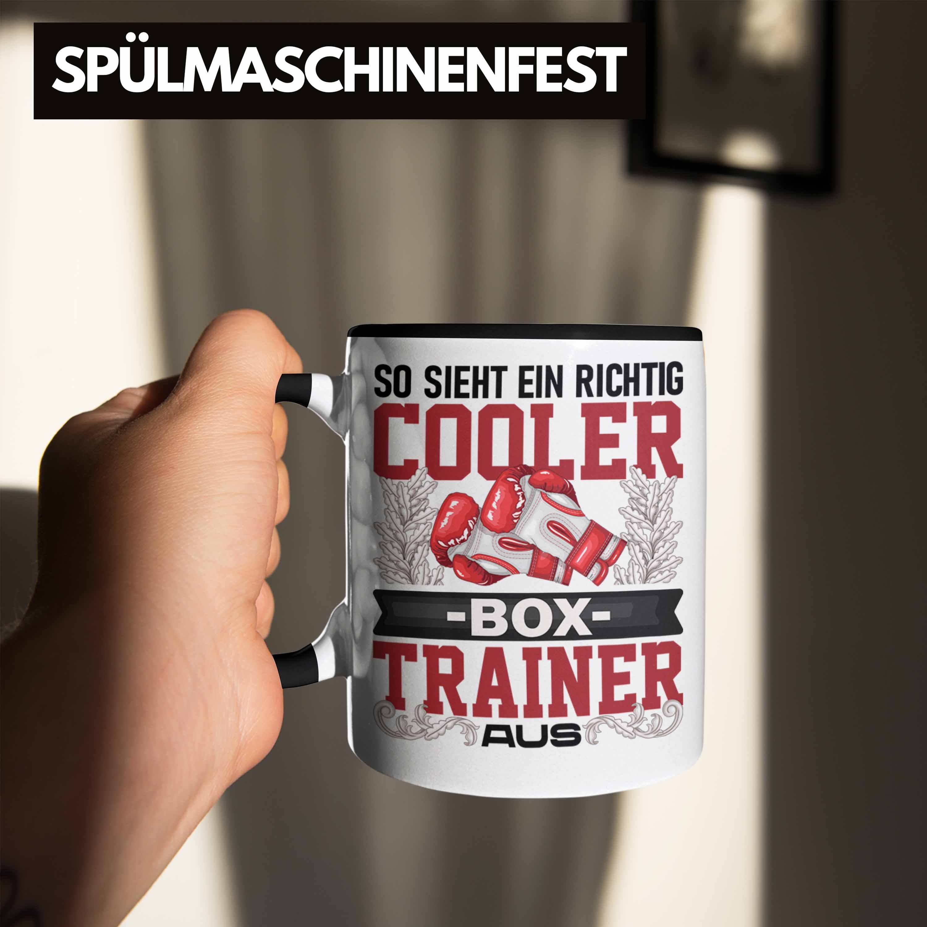 Trendation Tasse Box Trainer Tasse Geschenk Boxtrainer Geschenkidee Trainer Coach – Bild 4 von 5