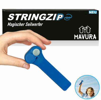 MAVURA STRINGZIP Magisches Lasso Seilwerfer Fidget Spielzeug Rope Launcher Seil, Konzentrationsspielzeug Konzentration Entspannung Anti Stress