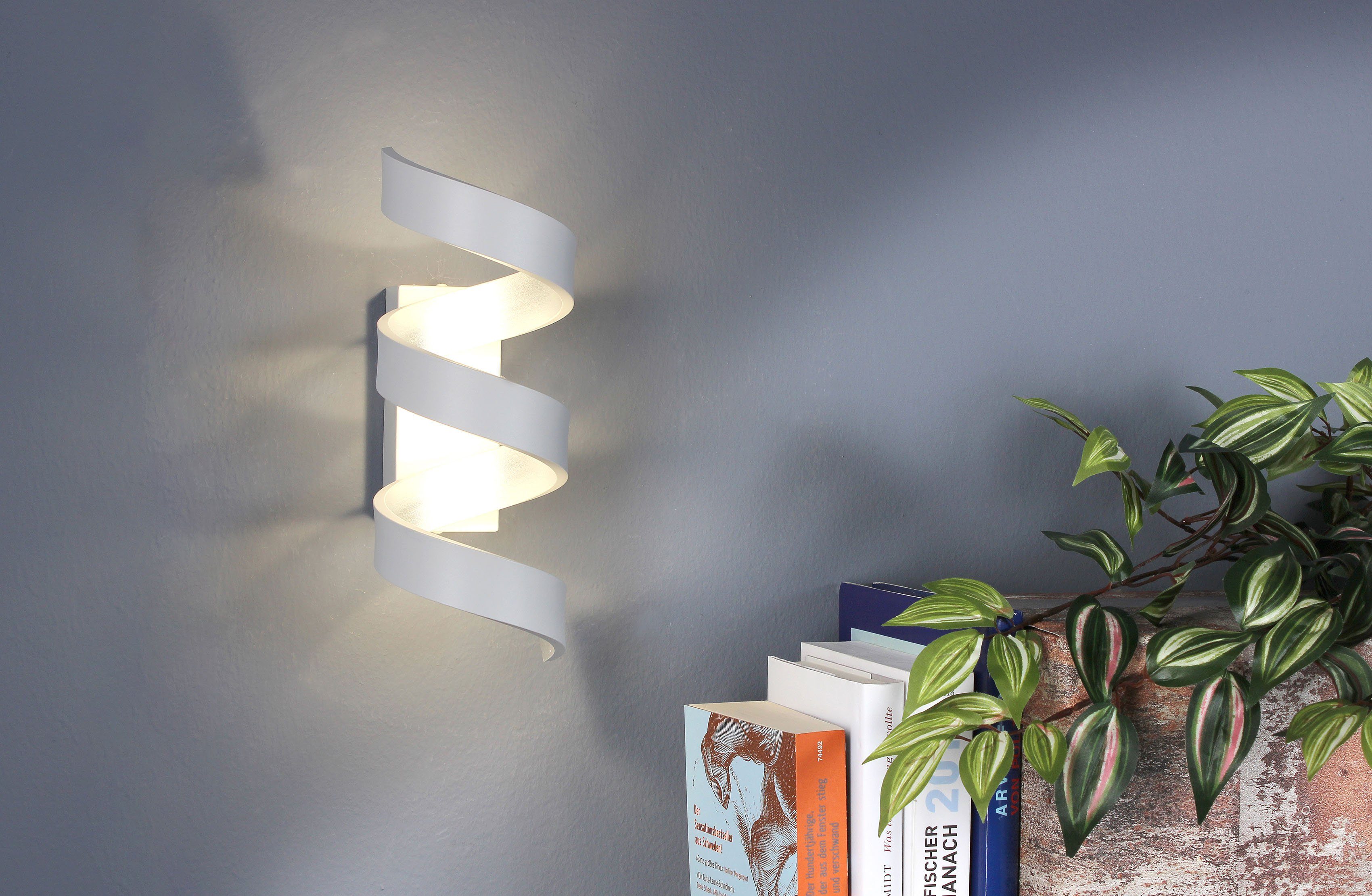 LUCE Design Warmweiß HELIX, integriert, LED LED Wandleuchte fest