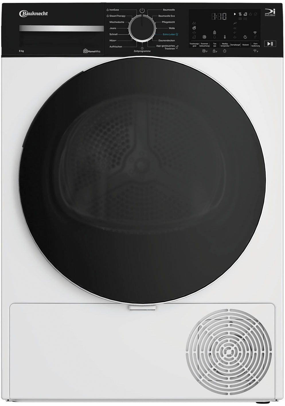 BAUKNECHT Wärmepumpentrockner BT 87A WB, Adaptive Dry – optimiert Programme mit KI-Algorithmen