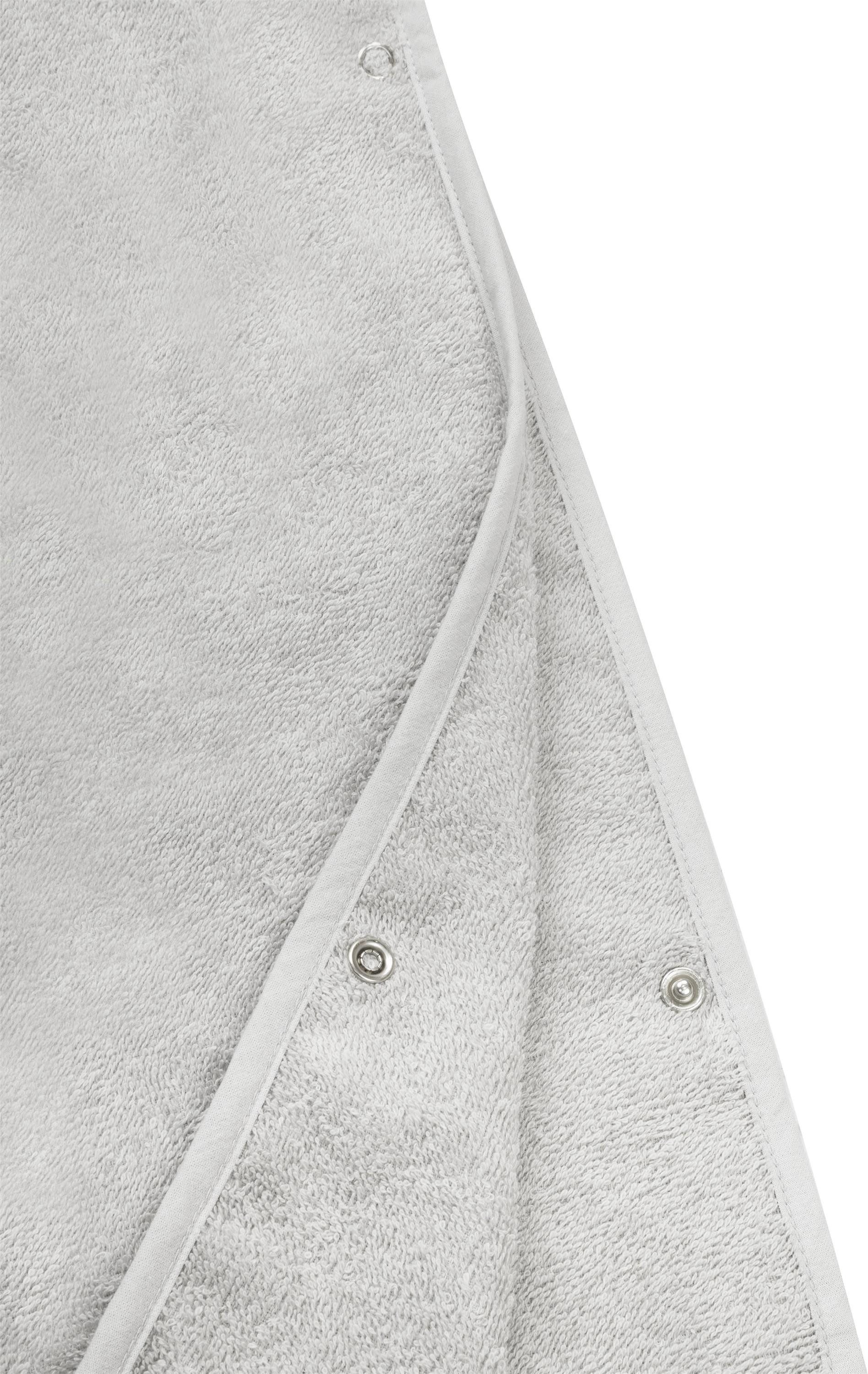 normani Badeponcho Badeponcho aus Bio-Baumwolle für Kinder, Bio-Baumwolle, Kapuze, Schlupf, Kinderbademantel mit Kapuze Strandponcho – Bild 5 von 5