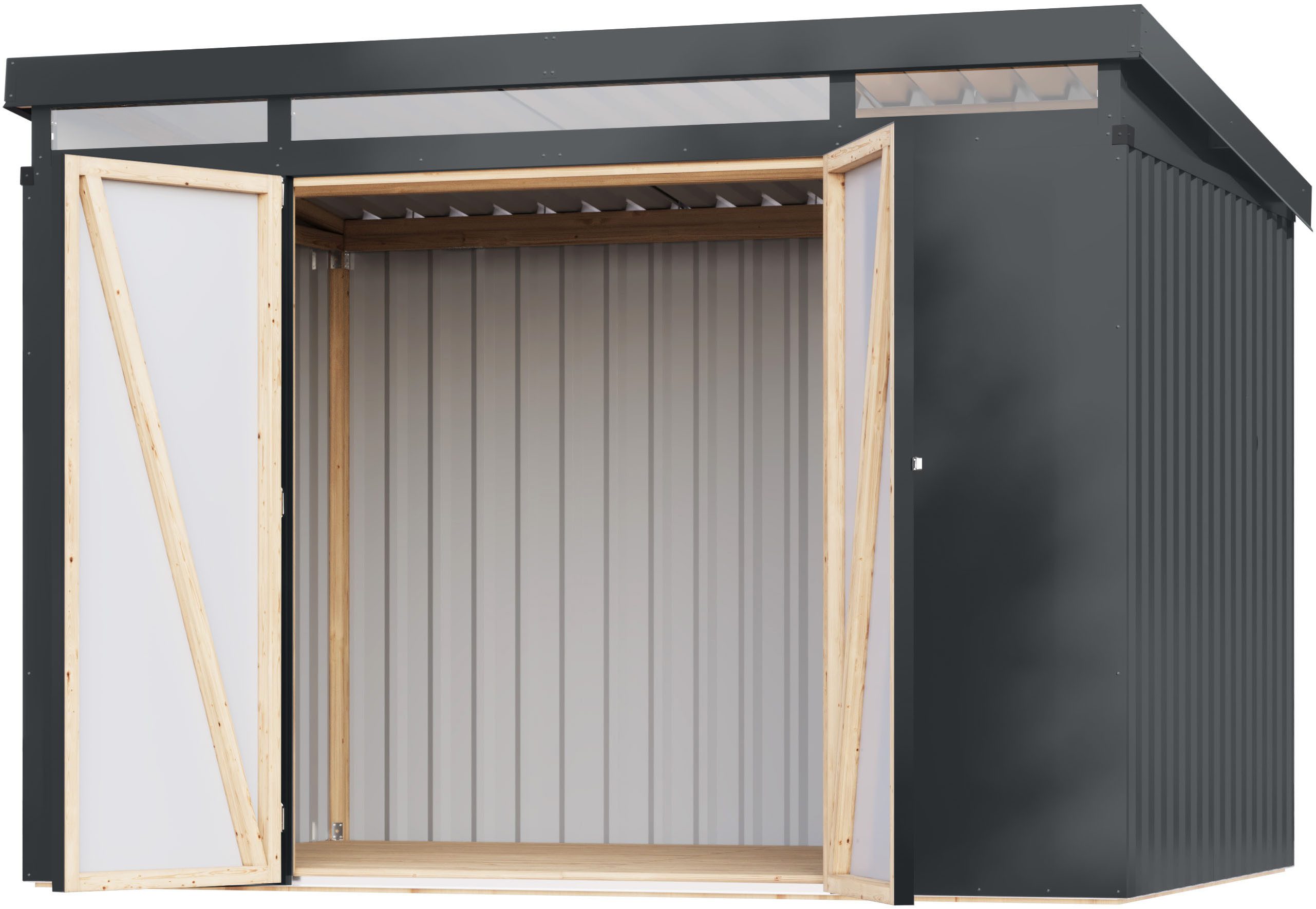 Karibu Gerätehaus Argonium 3, BxT: 290x209 cm, Made in Germany