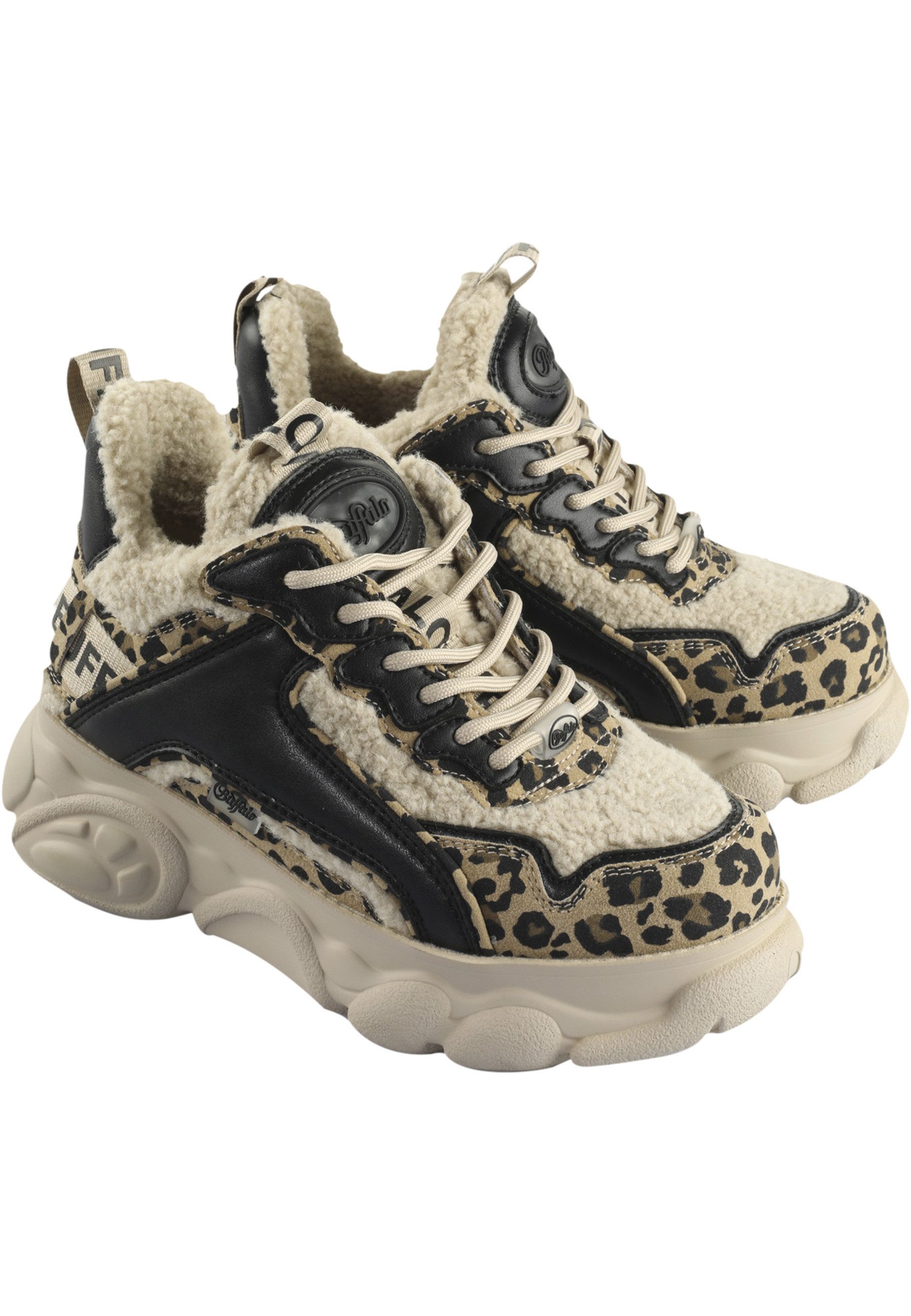 Buffalo Buffalo CLD CHAI WARM - VEGAN NAPPA/FUR Stiefel