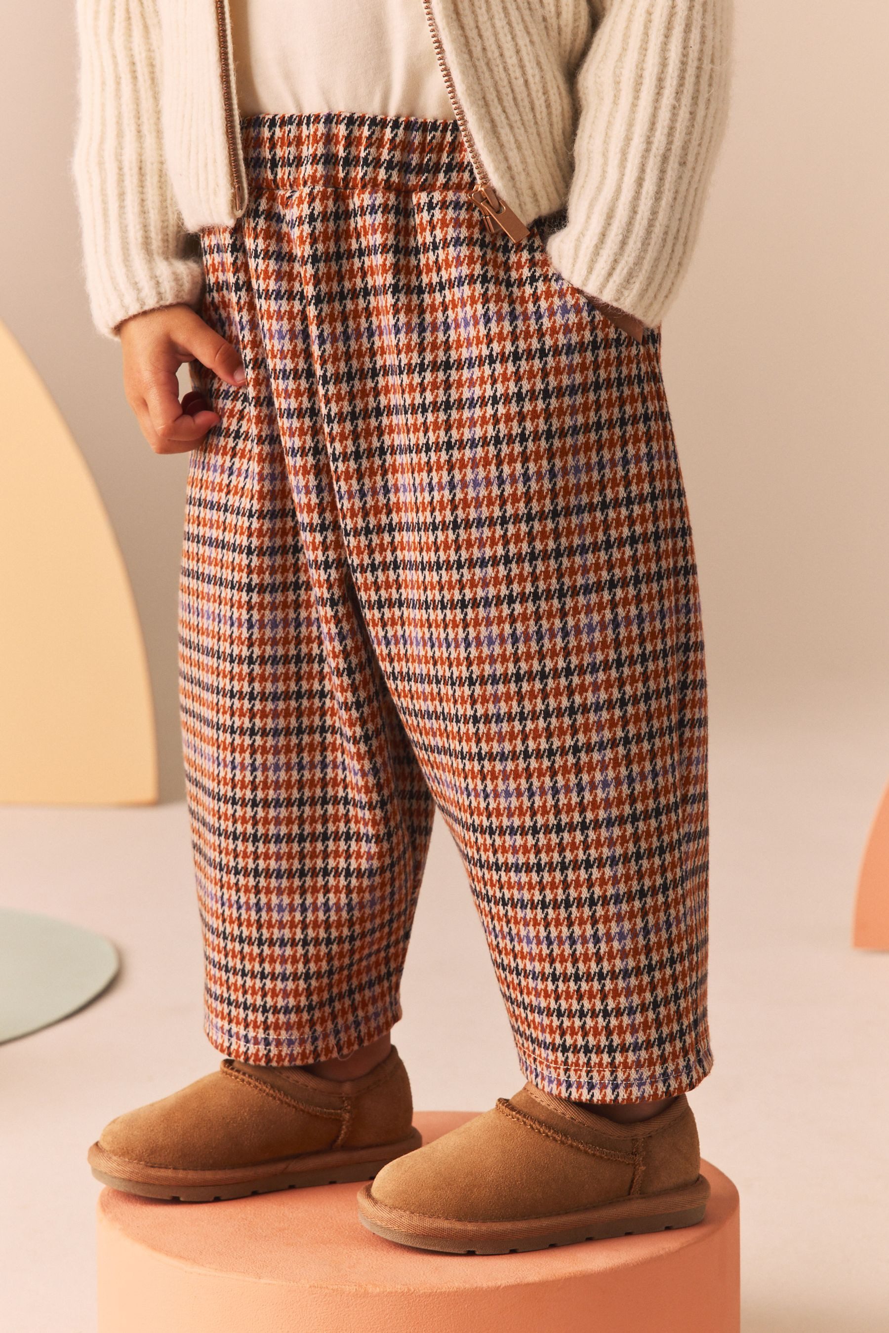 Next Schlupfhose Strukturierte Podgey-Hose (1-tlg) günstig online kaufen