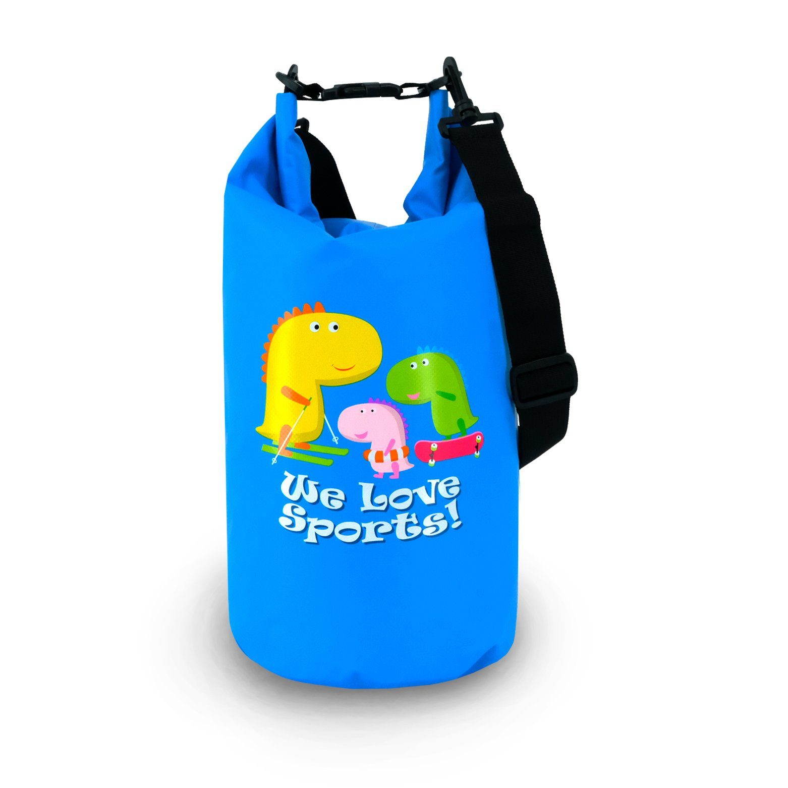 Drybag Wasserdichte Tasche Aquino, Blau, Seesack/Packsack mit Tragegurt