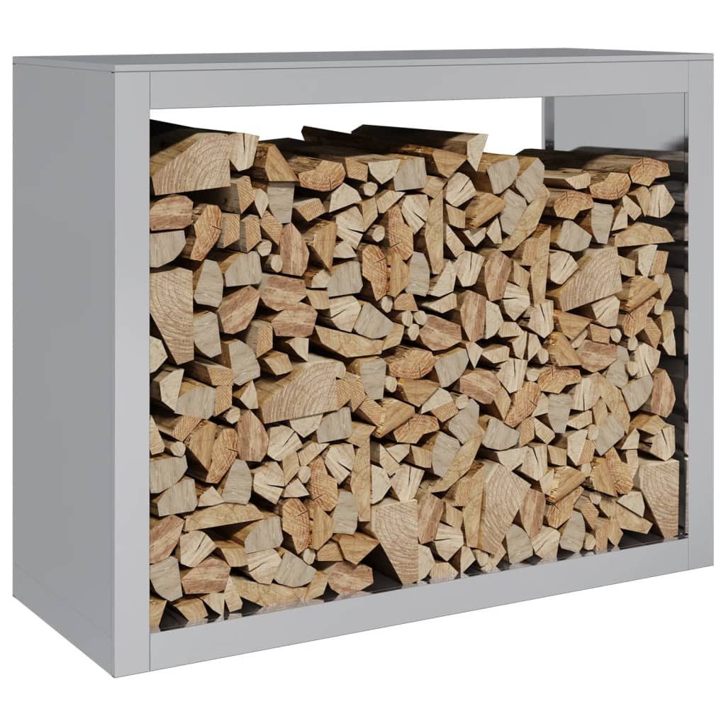 vidaXL Kaminholzregal 100 x 40 x 80 cm Kaminholzregal Brennholzregal Kaminholzlager Holzlage, BxTxH:100x40x80 cm