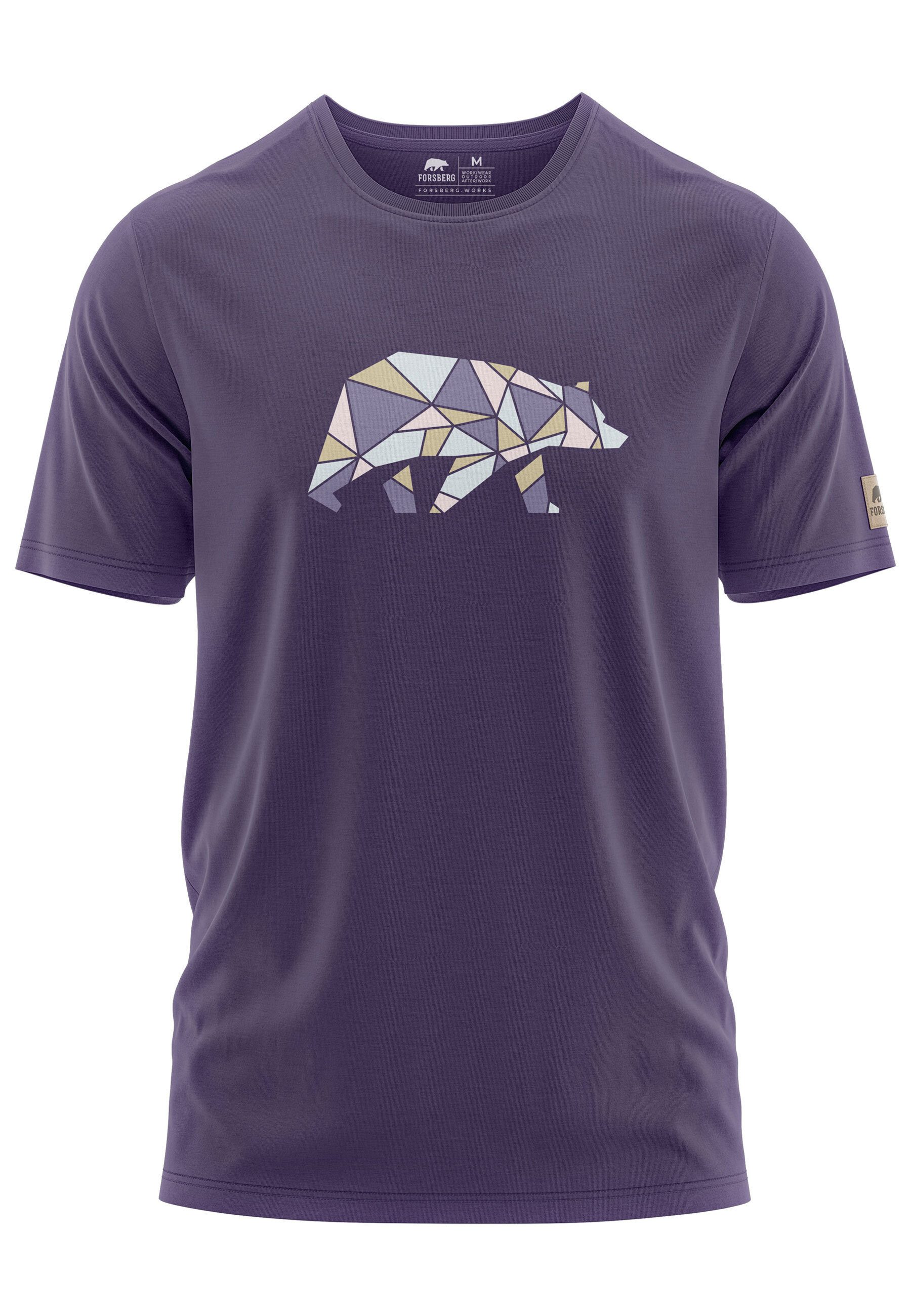 FORSBERG T-Shirt Espenson T-Shirt mit Brustlogo günstig online kaufen