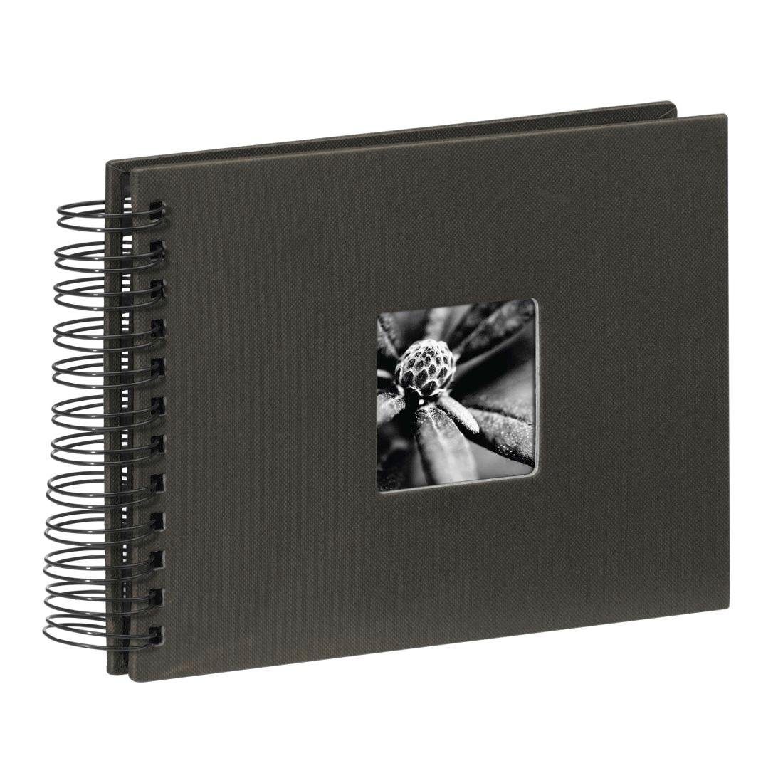 Hama Fotoalbum Fine Art, 24 x 17 cm, 50 Seiten, Photoalbum Schwarz