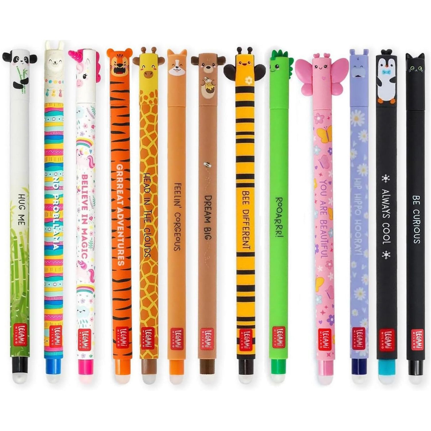 Legami Gelschreiber LEGAMI 13er Set Gel Schreiber Stifte Stärke M 0,7mm v1