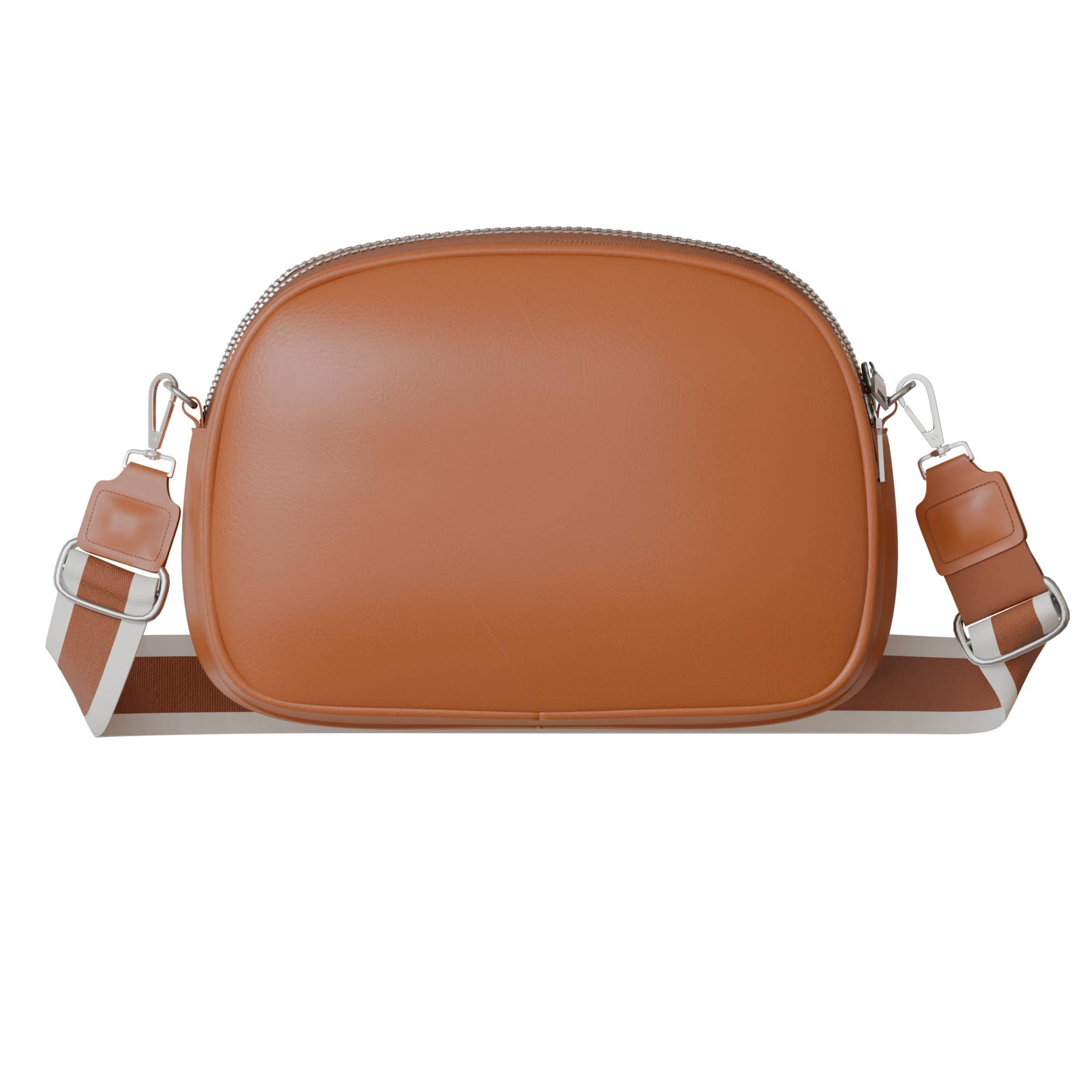 Henkeltasche Damen Umhängetasche Vegan Kompakt Crossbody Praktisch 30626