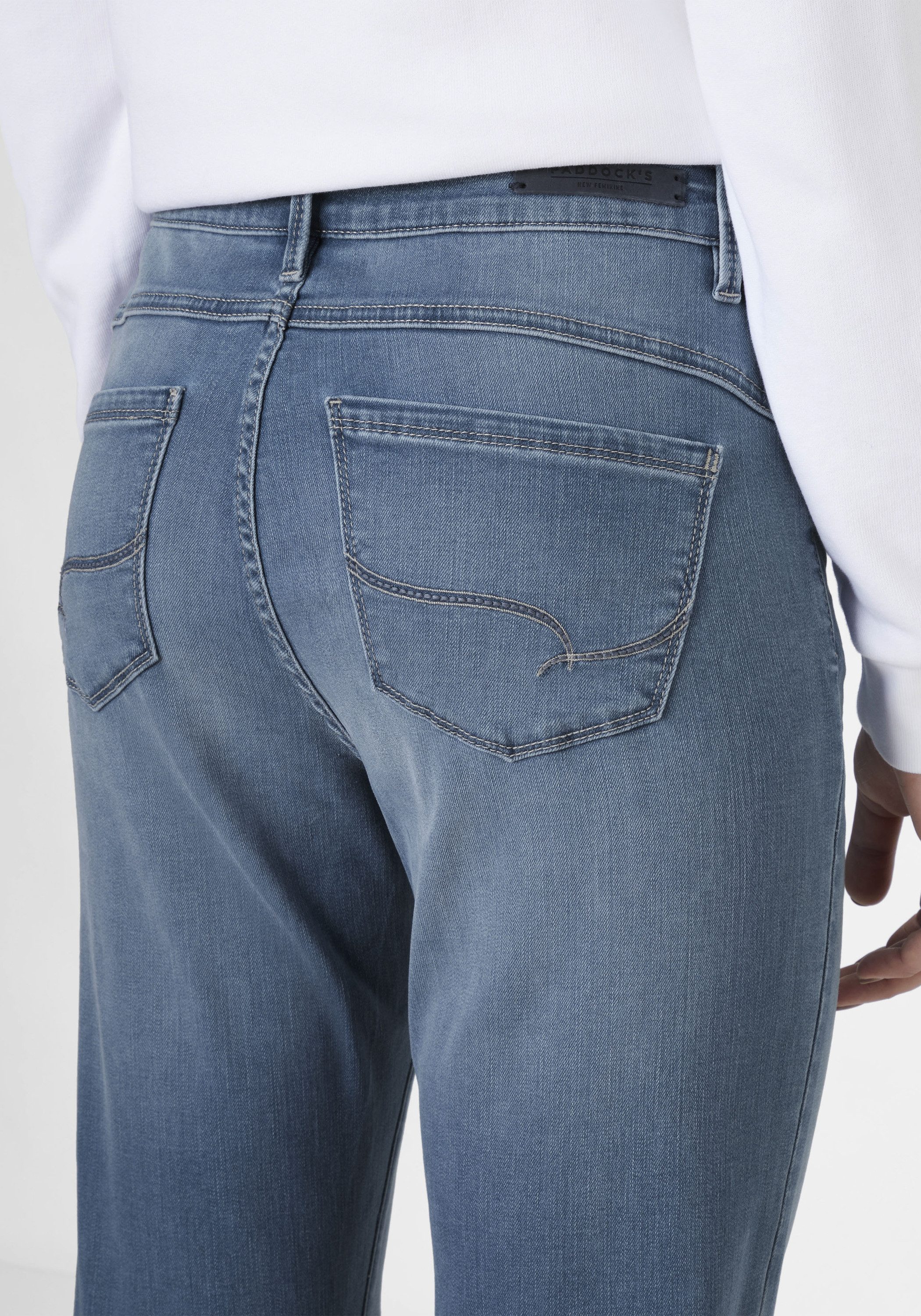 Paddock's Slim-fit-Jeans PAT 5-Pocket Jeans aus der 50 Jahre PADDOCK’S Edition