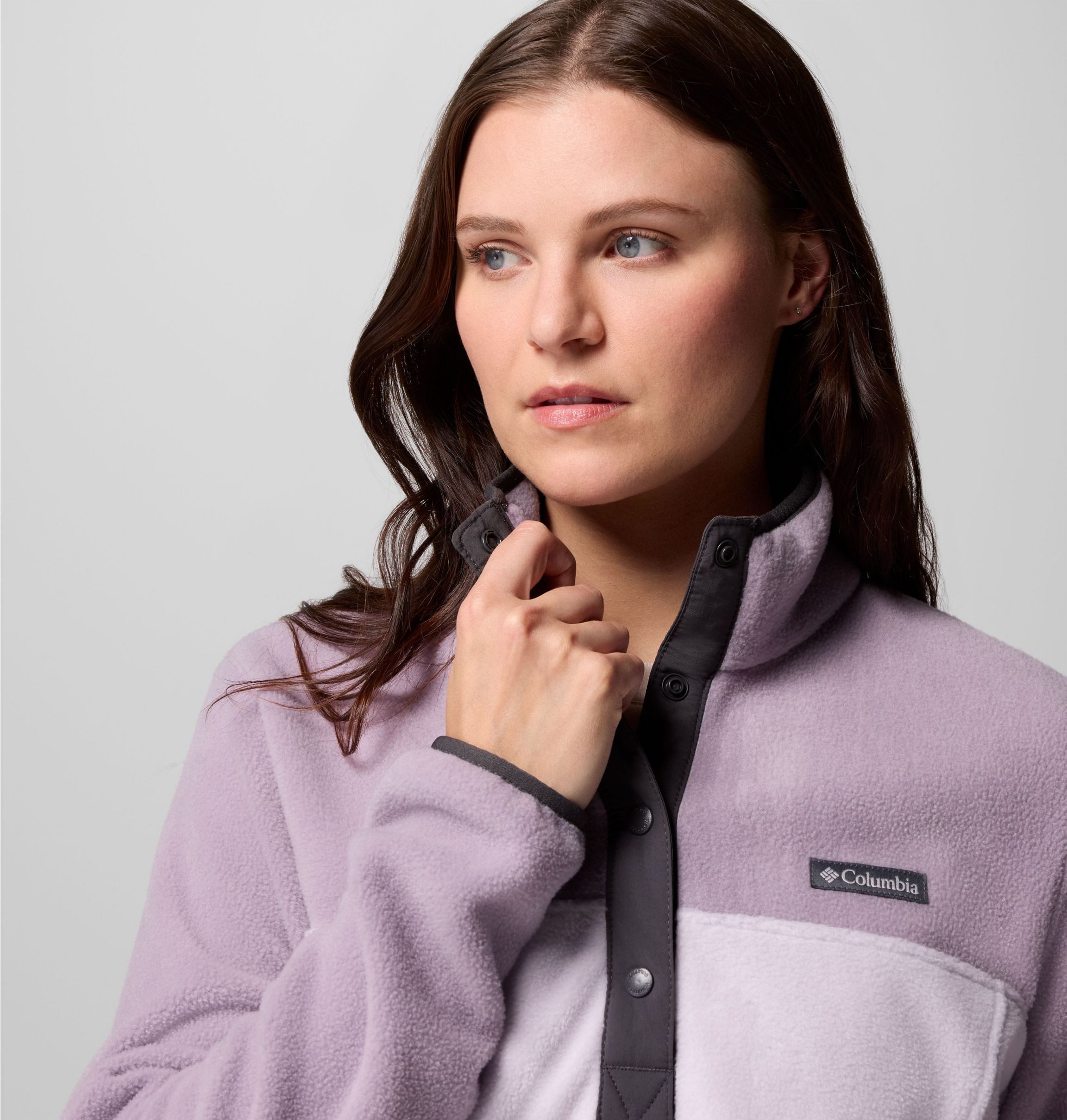 Columbia Fleecepullover Benton Springs 1/2 Snap Pull Over II mit halblangem Druckknopfverschluss, wasserabweisend, windabweisend