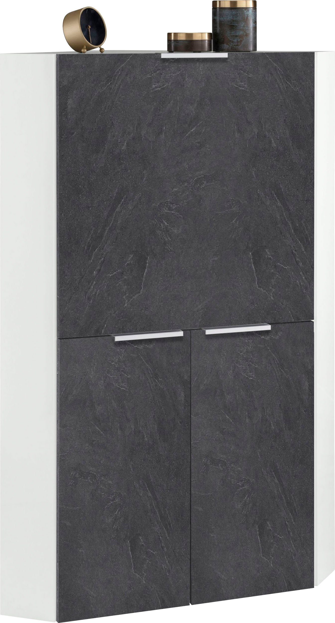 INOSIGN Sekretär Dalia, Sekretär, Eckschreibtisch mit Stauraum, Breite 90 cm, Made in Italy